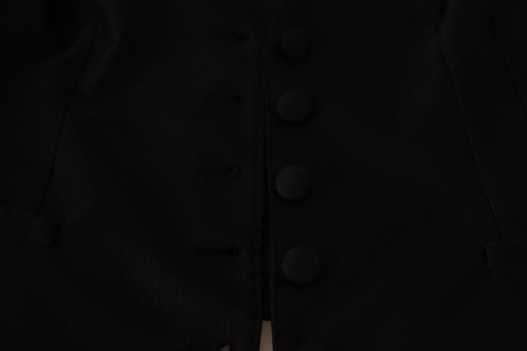 Dolce & Gabbana Black Waistcoats for Women additional view
