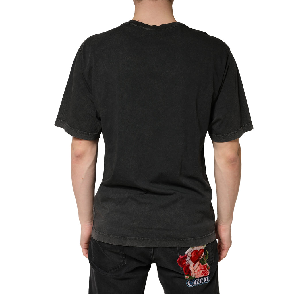 Dolce & Gabbana Black Shortsleeve for Men side view