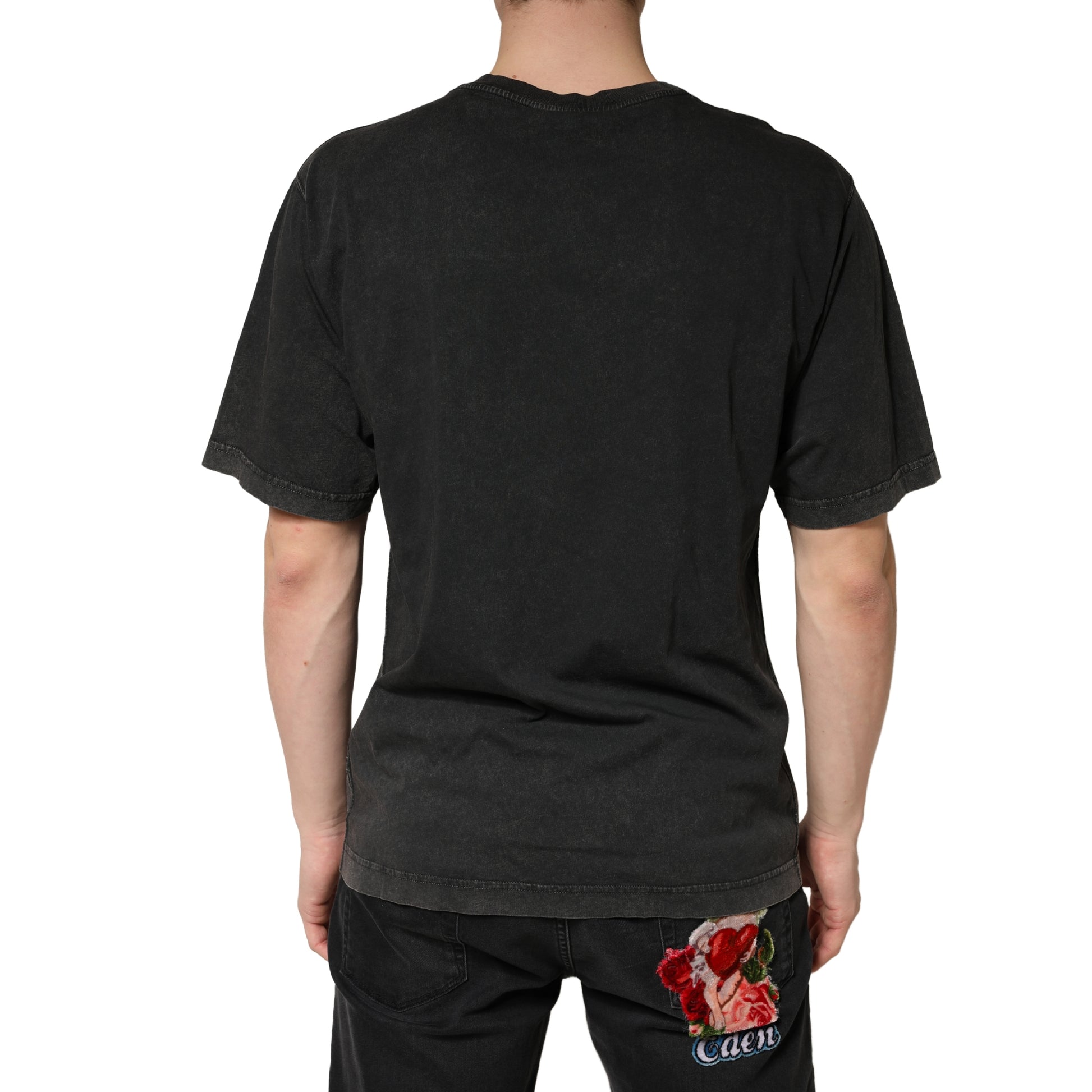 Dolce & Gabbana Black Shortsleeve for Men side view