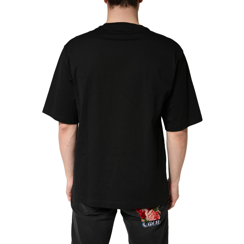 Dolce & Gabbana Black Shortsleeve for Men side view