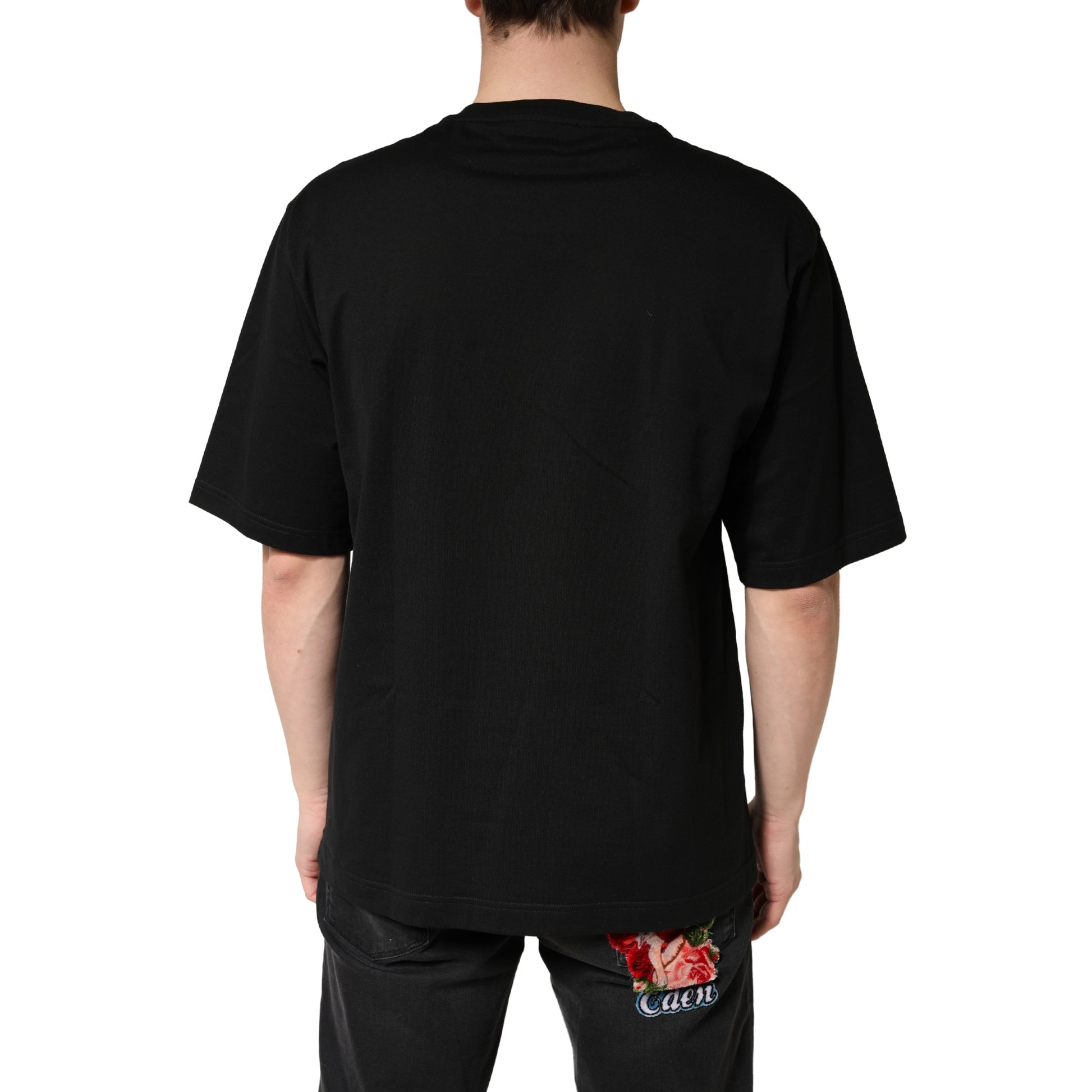 Dolce & Gabbana Black Shortsleeve for Men side view
