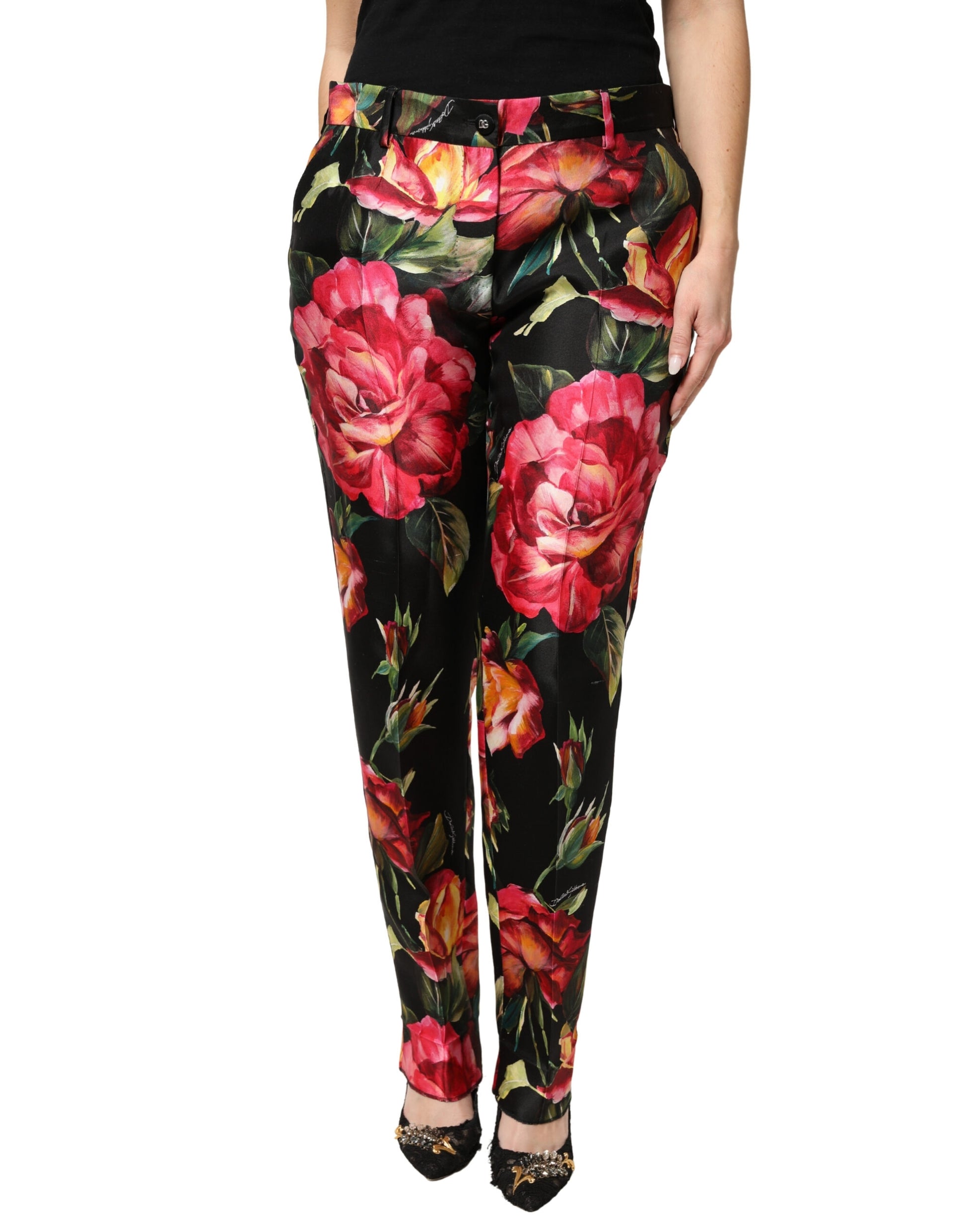 Dolce & Gabbana Black Casual Pants for Women alternate view
