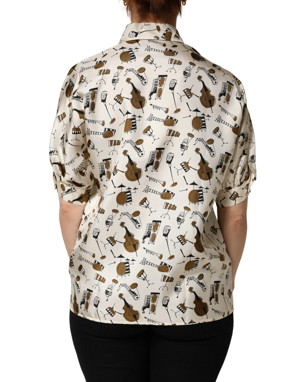 Dolce & Gabbana Beige Blouse for Women side view
