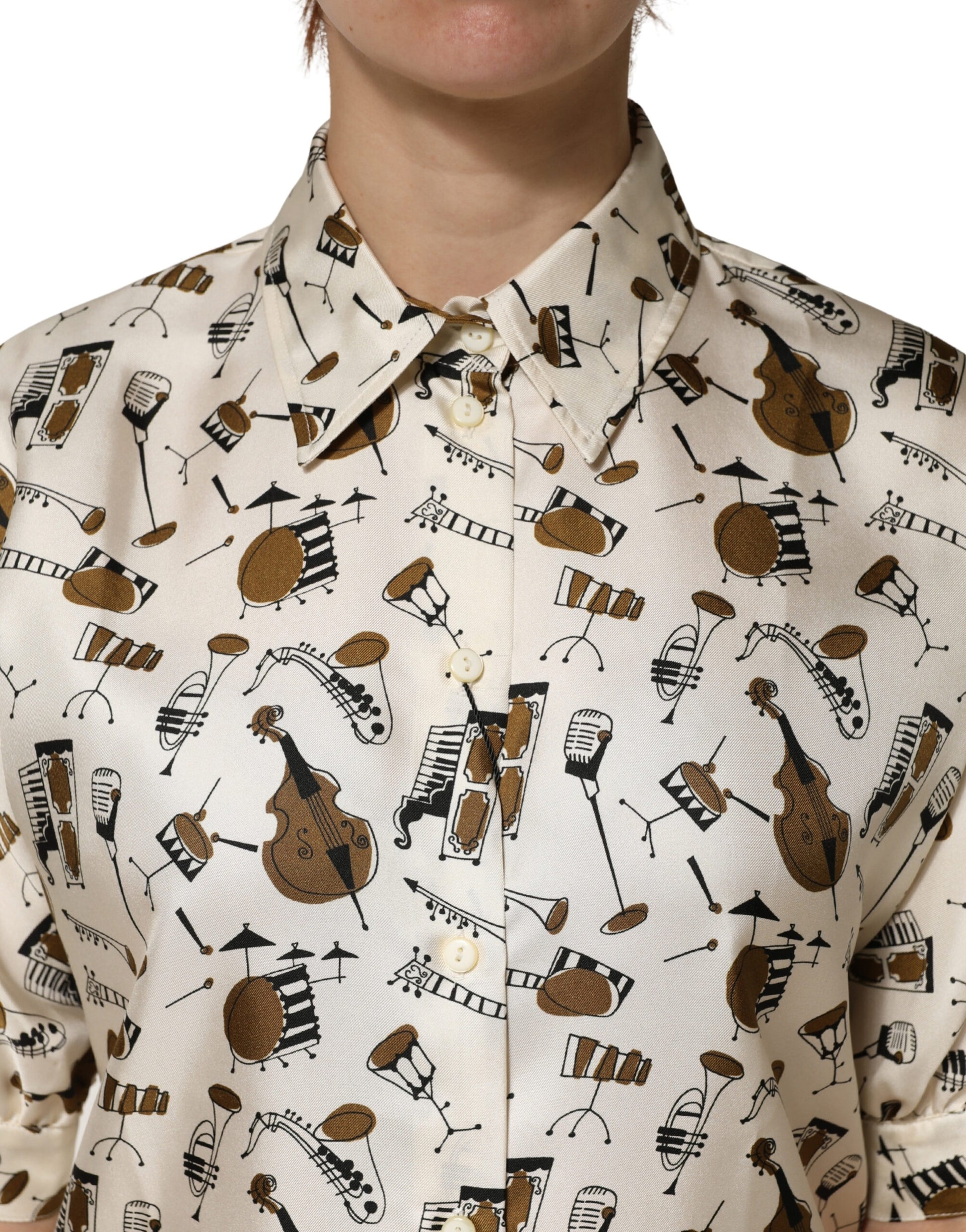 Dolce & Gabbana Beige Blouse for Women additional view