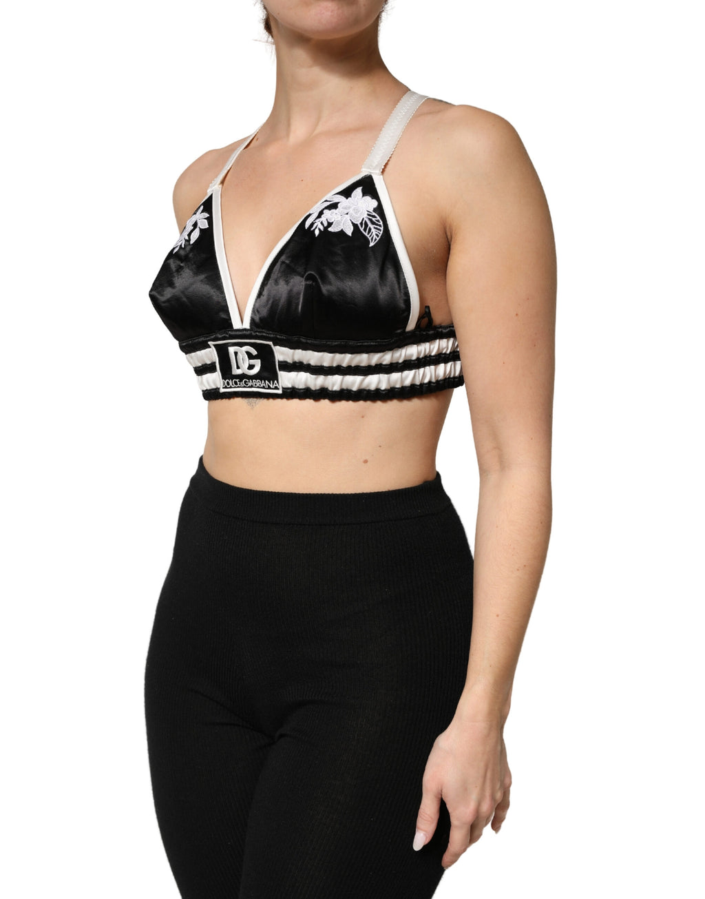 Dolce & Gabbana Black Tops for Women detail view