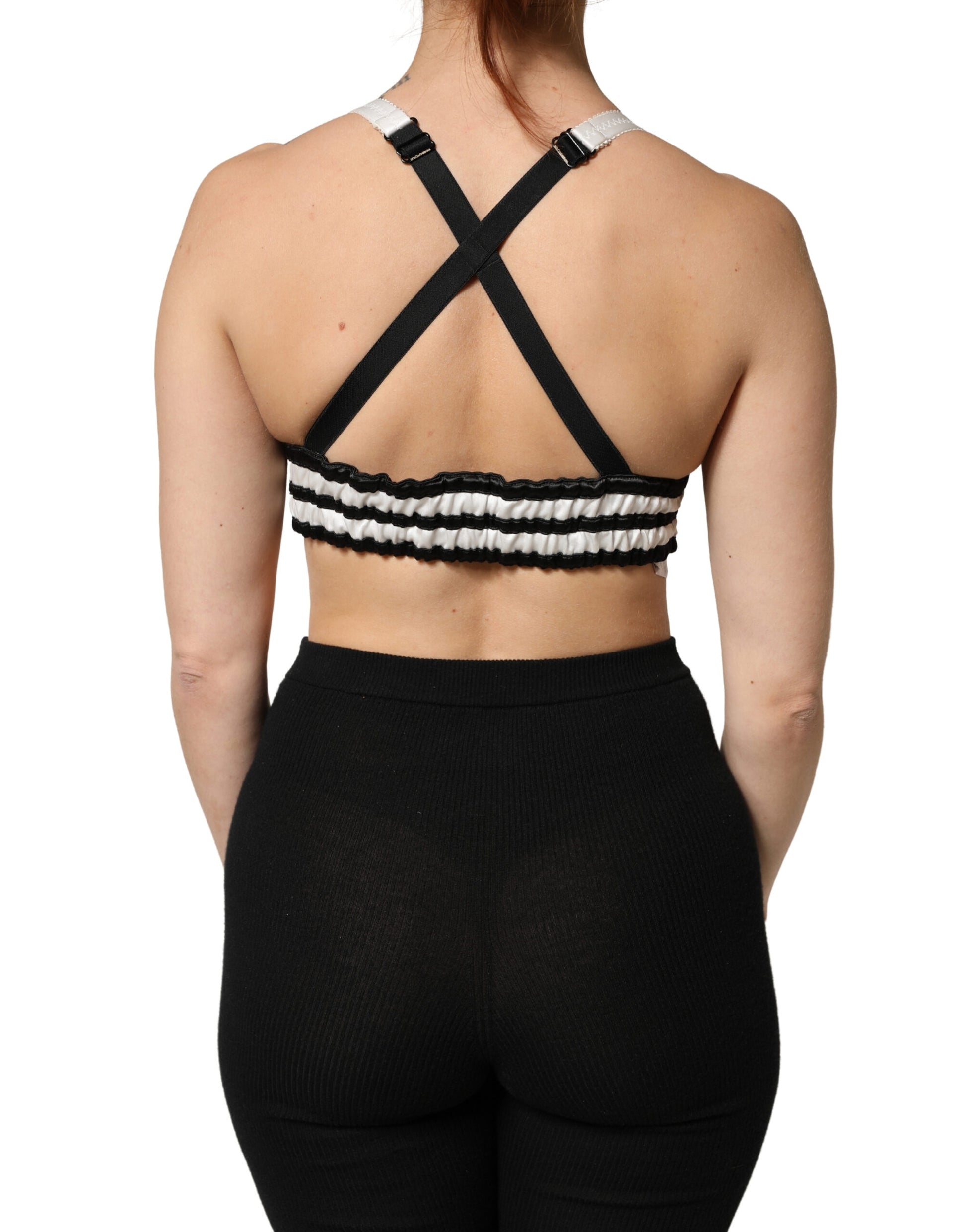 Dolce & Gabbana Black Tops for Women side view