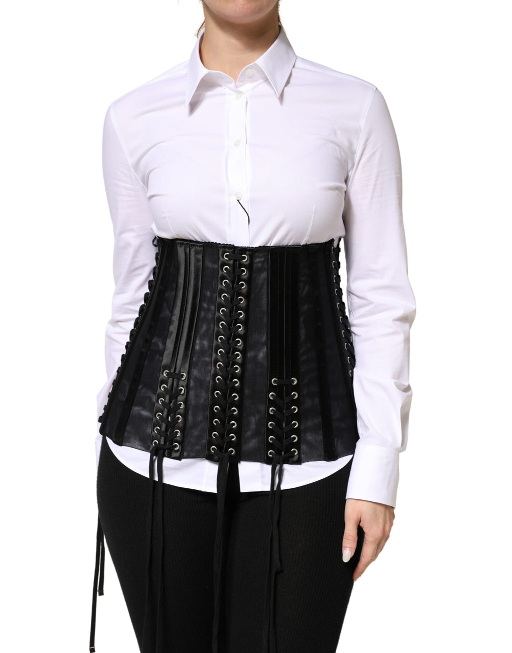 Dolce & Gabbana Black Sleeveless T-Shirt for Women