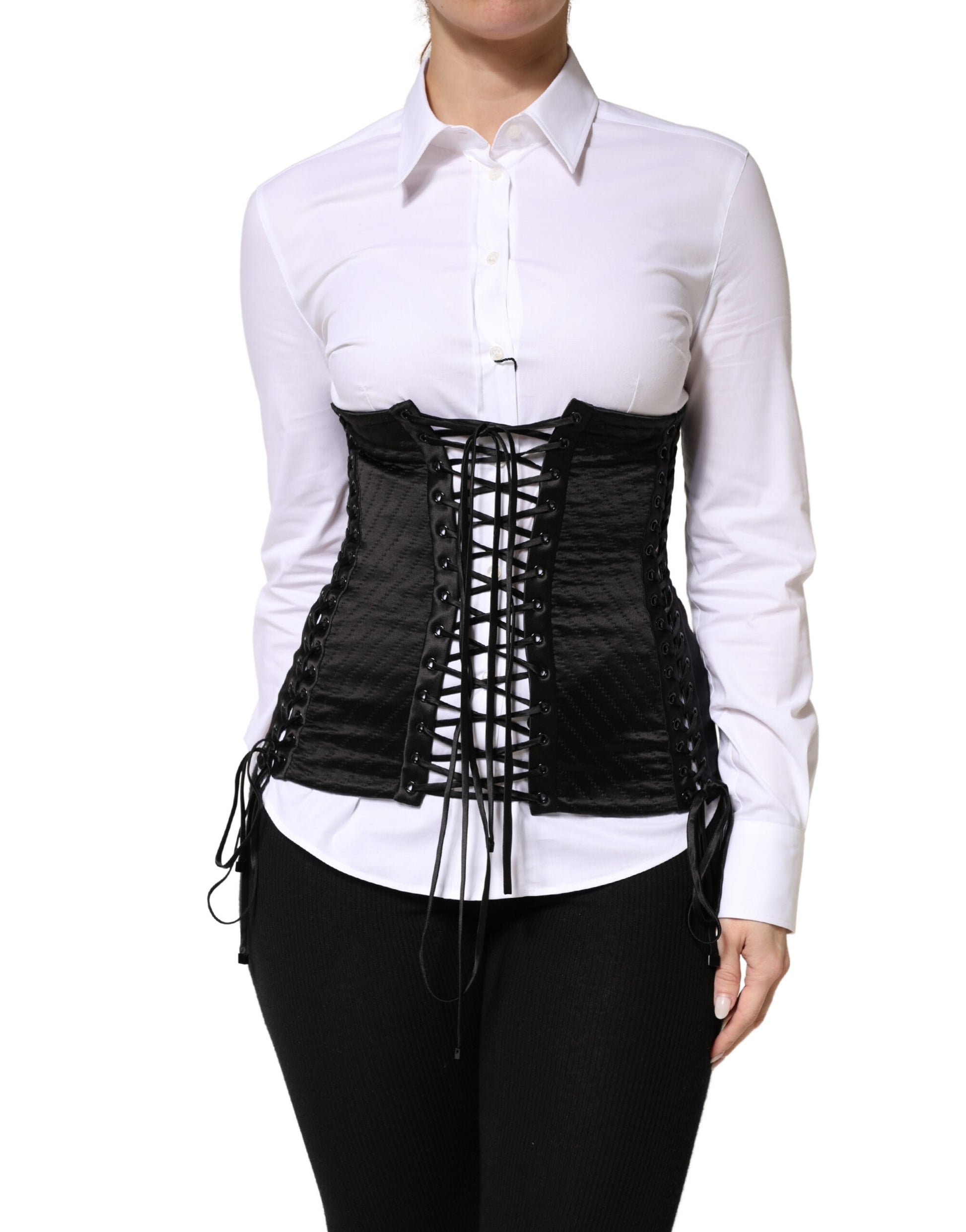 Dolce & Gabbana Black Sleeveless T-Shirt for Women