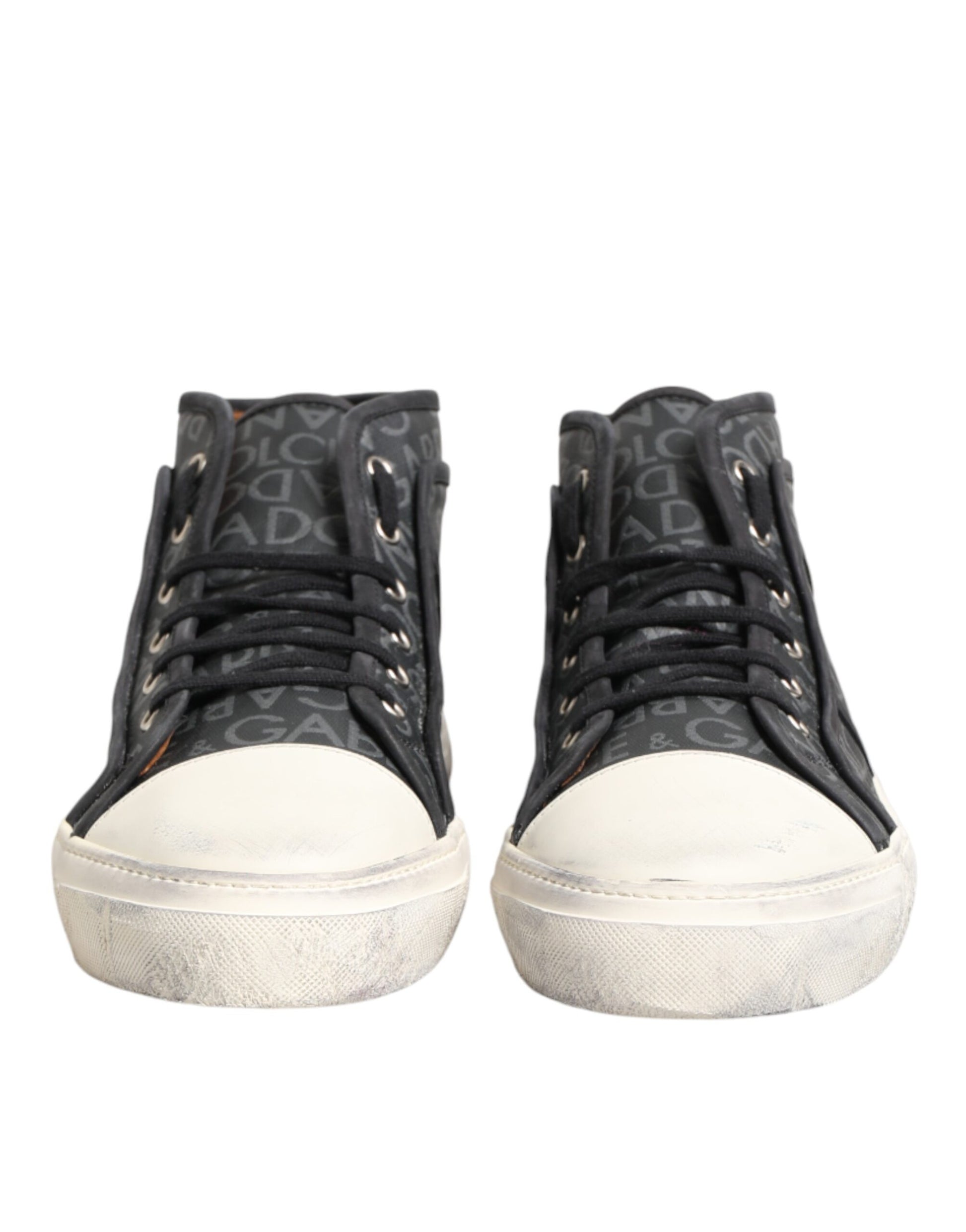 Dolce & Gabbana Black Low Top Sneakers for Women detail view