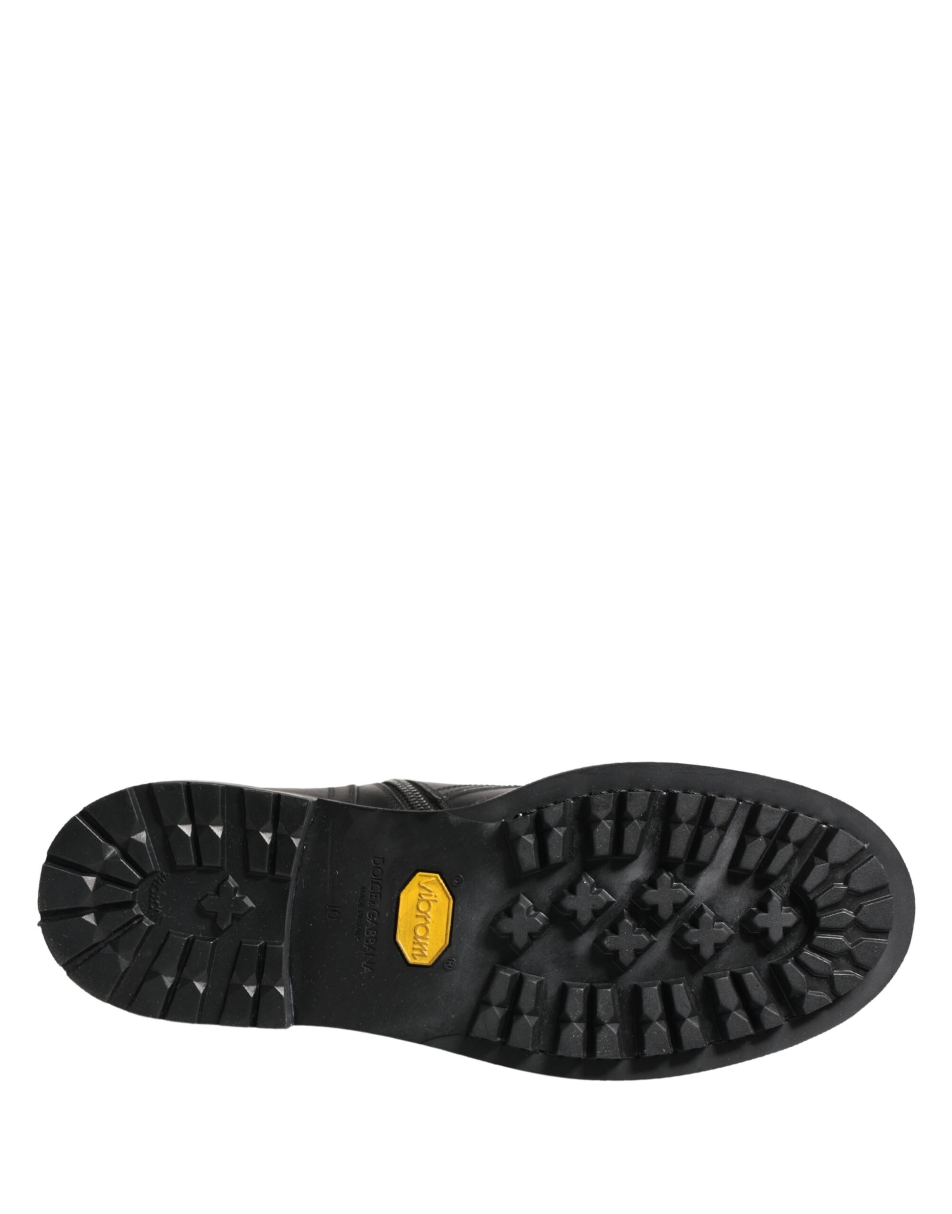 Dolce & Gabbana Black Lace Up Boots for Men additional view
