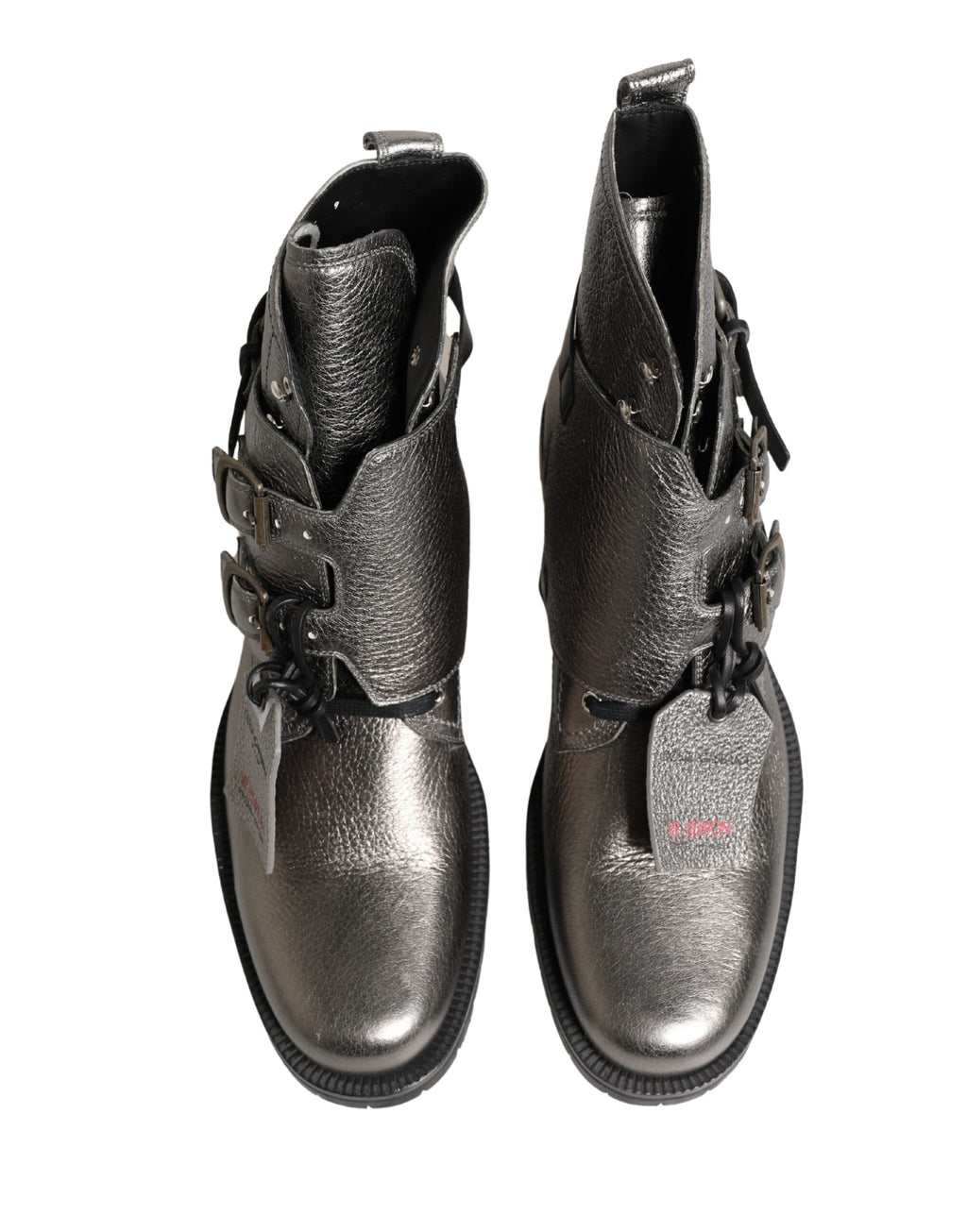 Dolce & Gabbana Silver Ankle for Men side view
