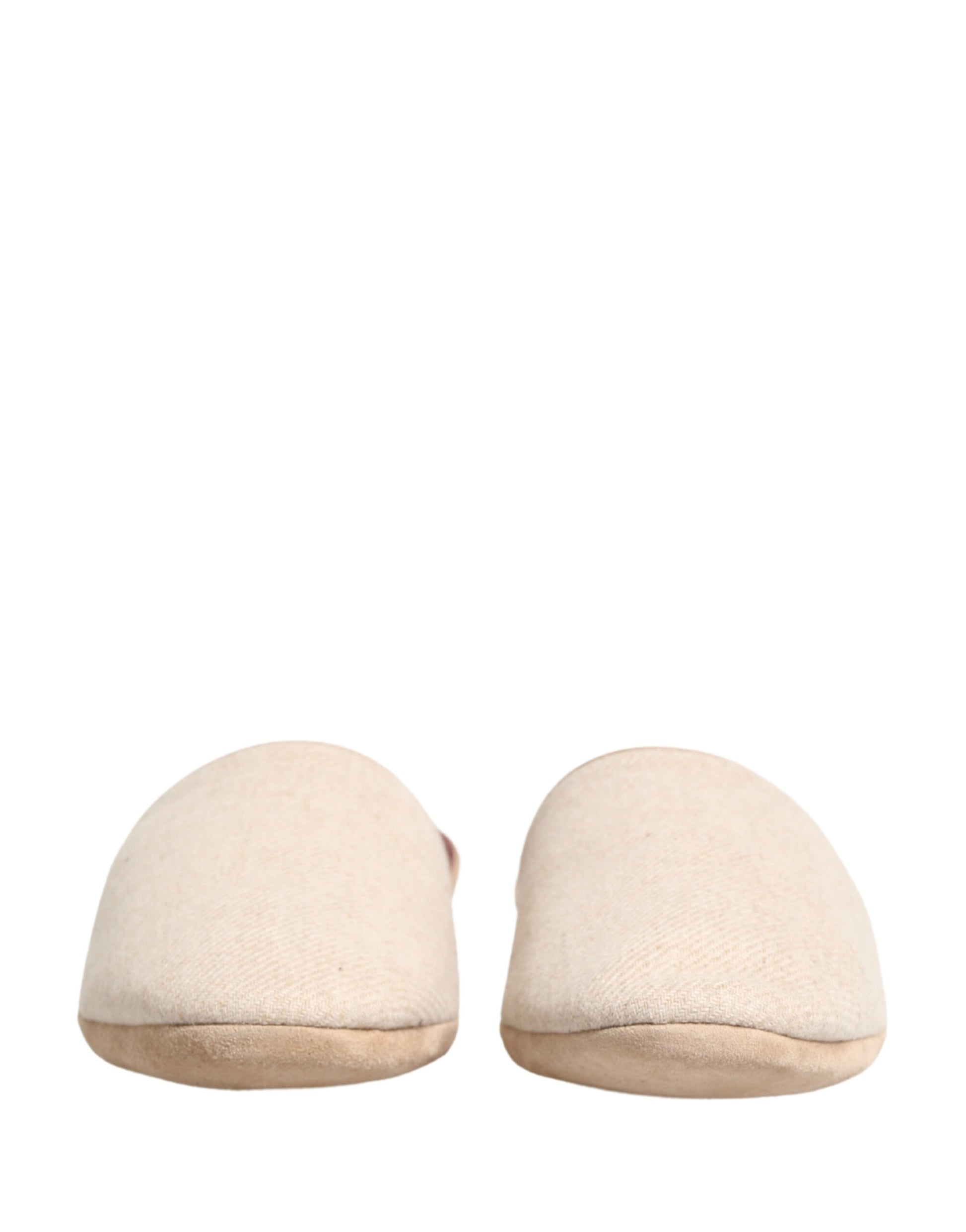 Dolce & Gabbana Beige Slides for Men detail view