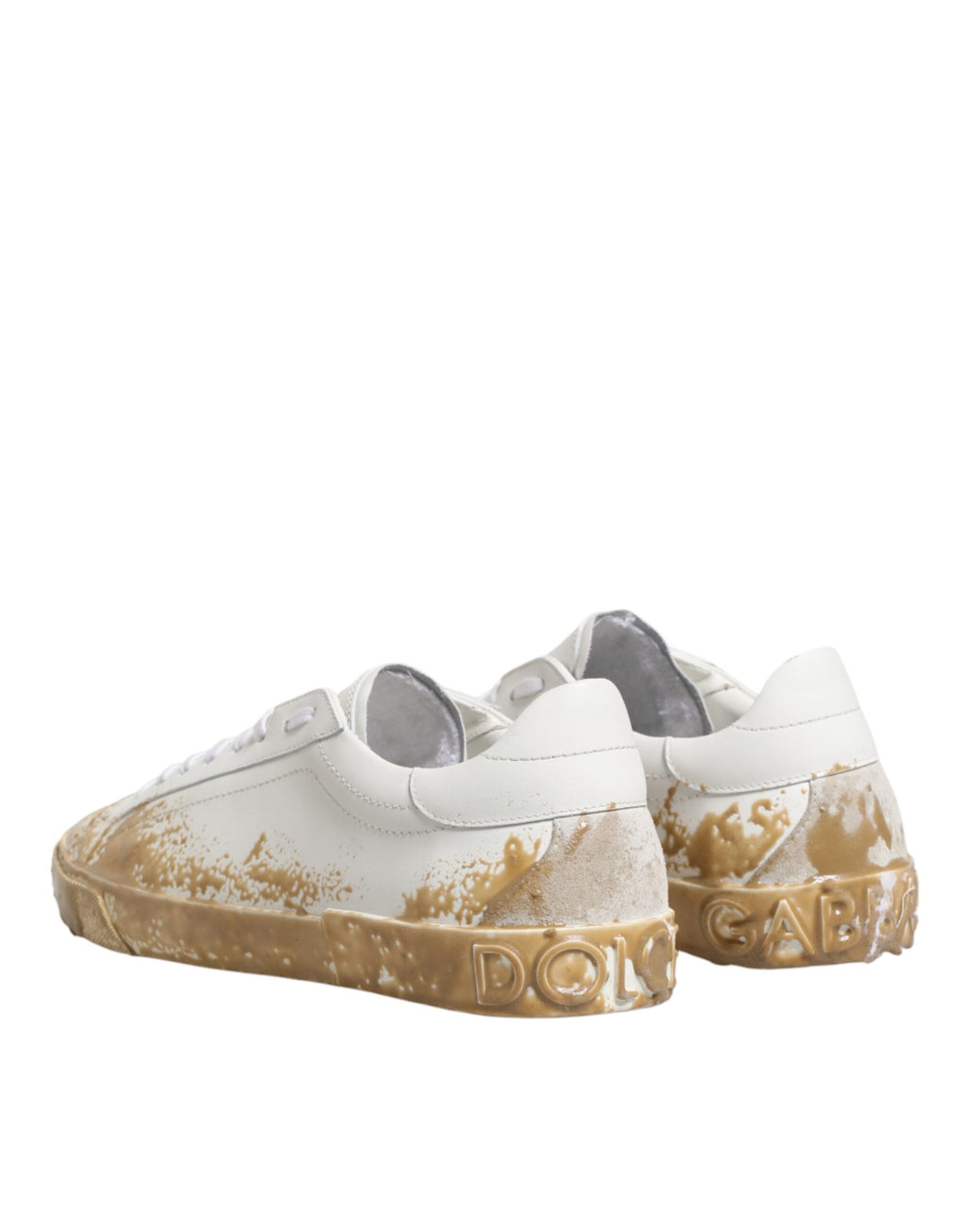 Dolce & Gabbana White Low Top Sneakers for Men additional view