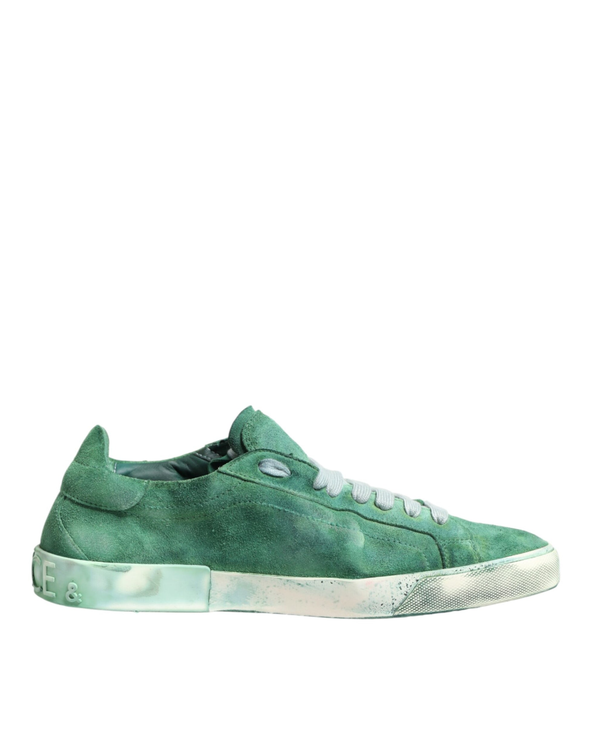 Dolce & Gabbana Green Low Top Sneakers for Men alternate view