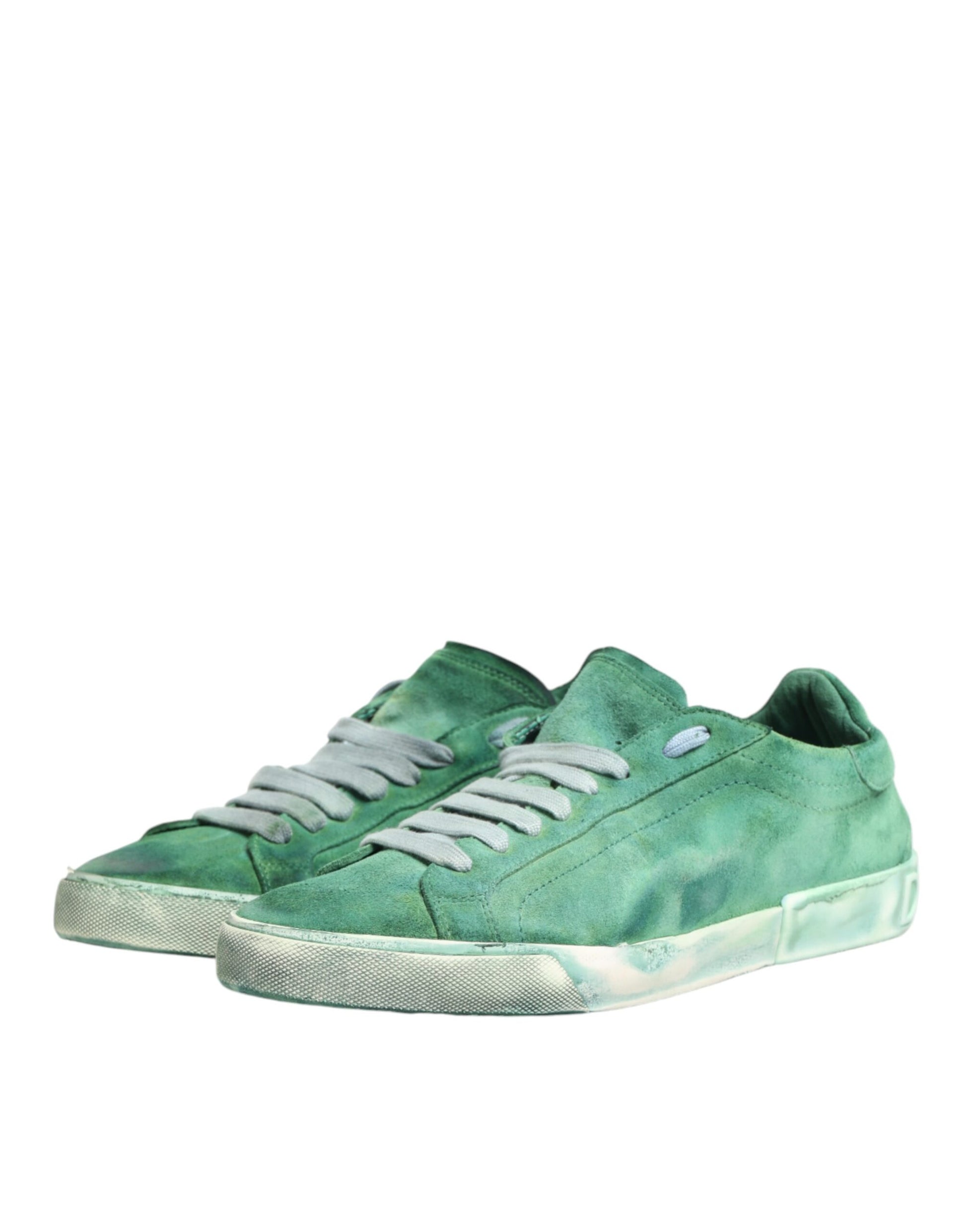 Dolce & Gabbana Green Low Top Sneakers for Men additional view