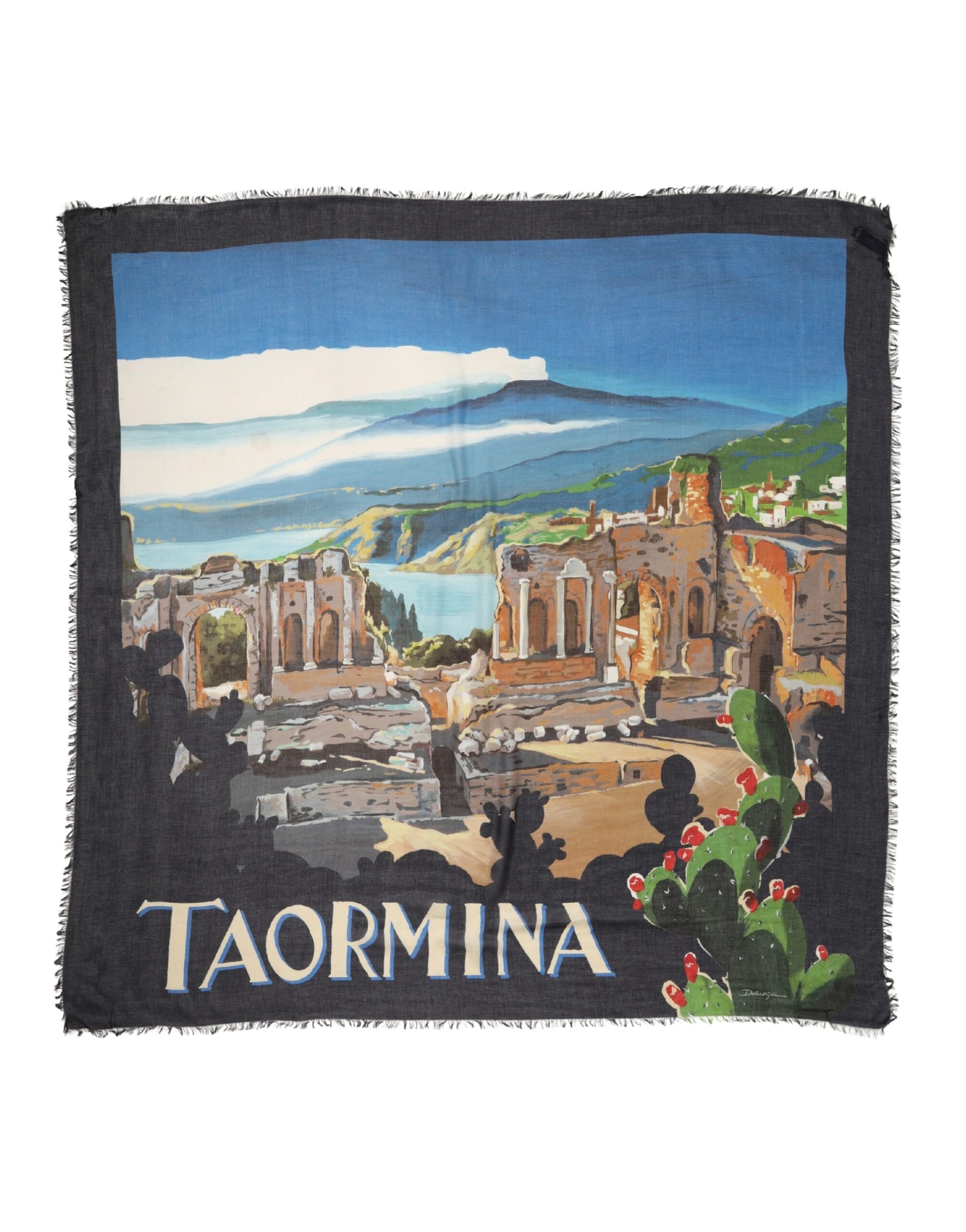 Dolce & Gabbana Multicolor Scarf for Men alternate view