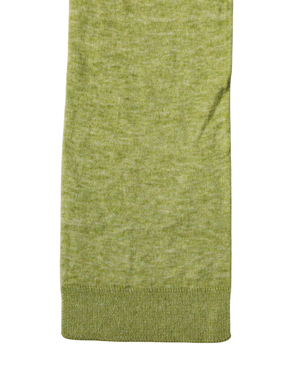Écharpe homme Dolce & Gabbana en cachemire vert tricoté, 280cm x 11cm