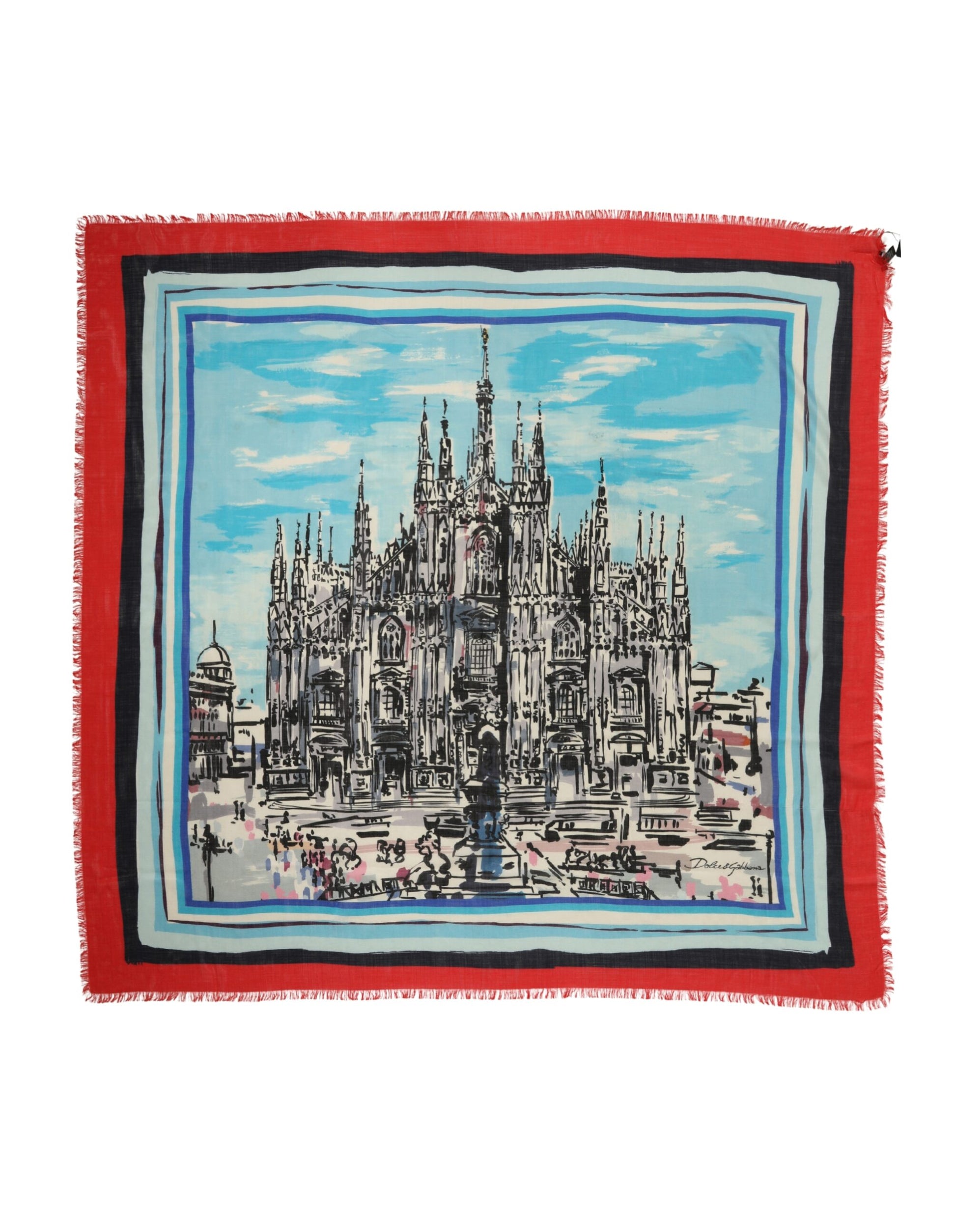 Dolce & Gabbana Multicolor Scarf for Men