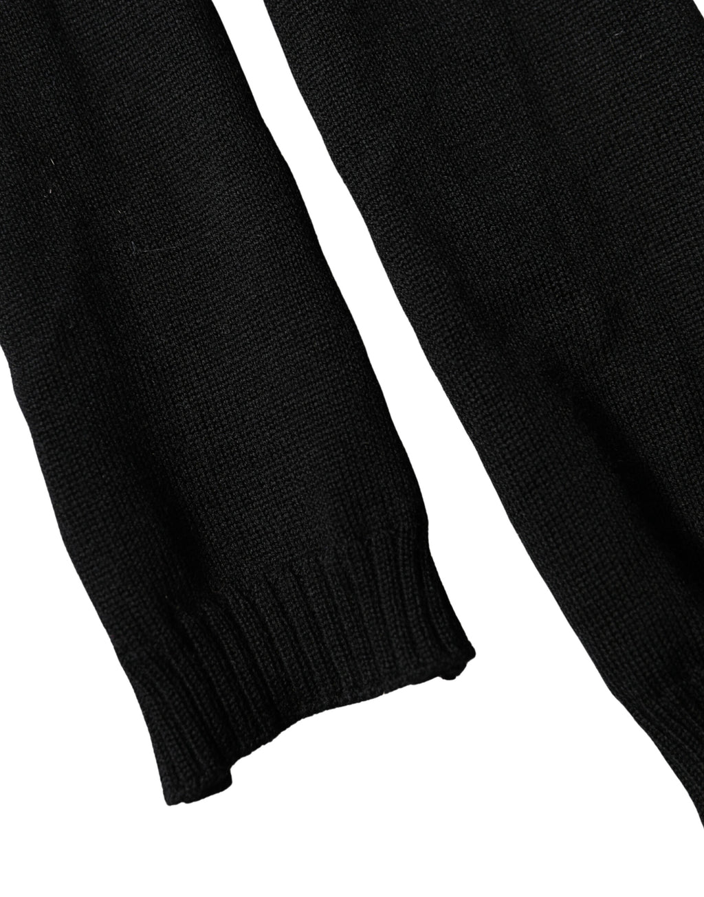 Dolce & Gabbana Black Scarf for Men detail view