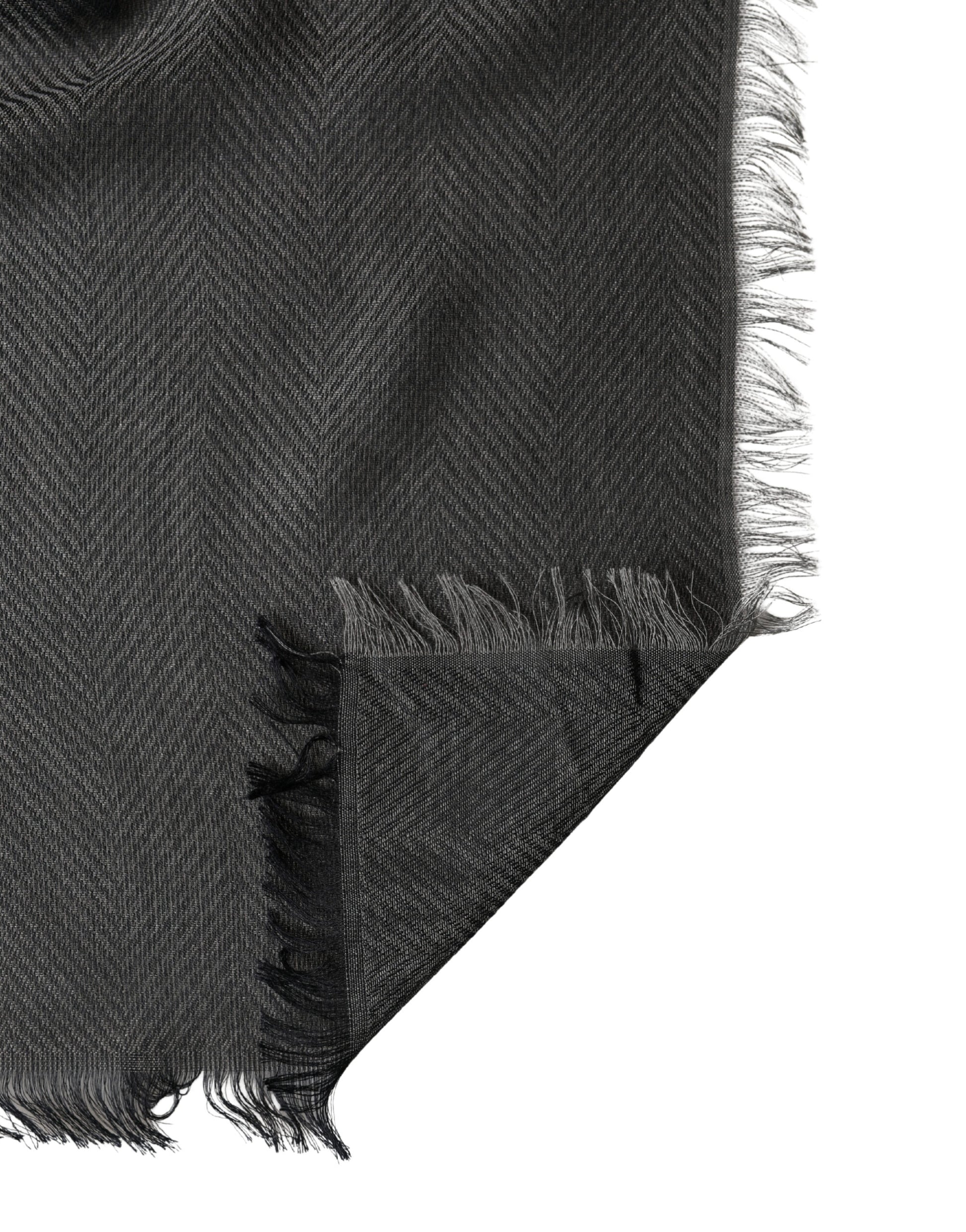Dolce & Gabbana Black Scarf for Men detail view