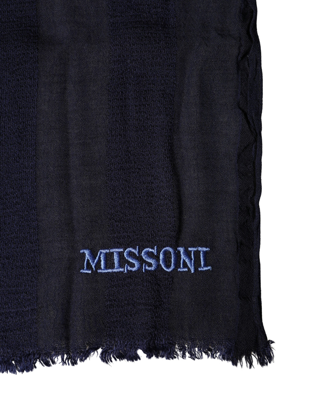 Dolce & Gabbana Blue Scarf Unisex detail view