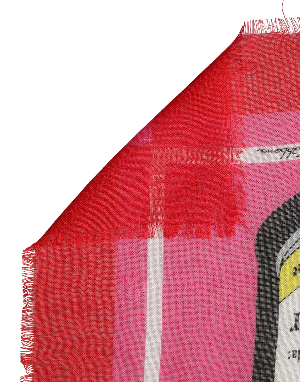 Dolce & Gabbana Pink Scarf for Women side view