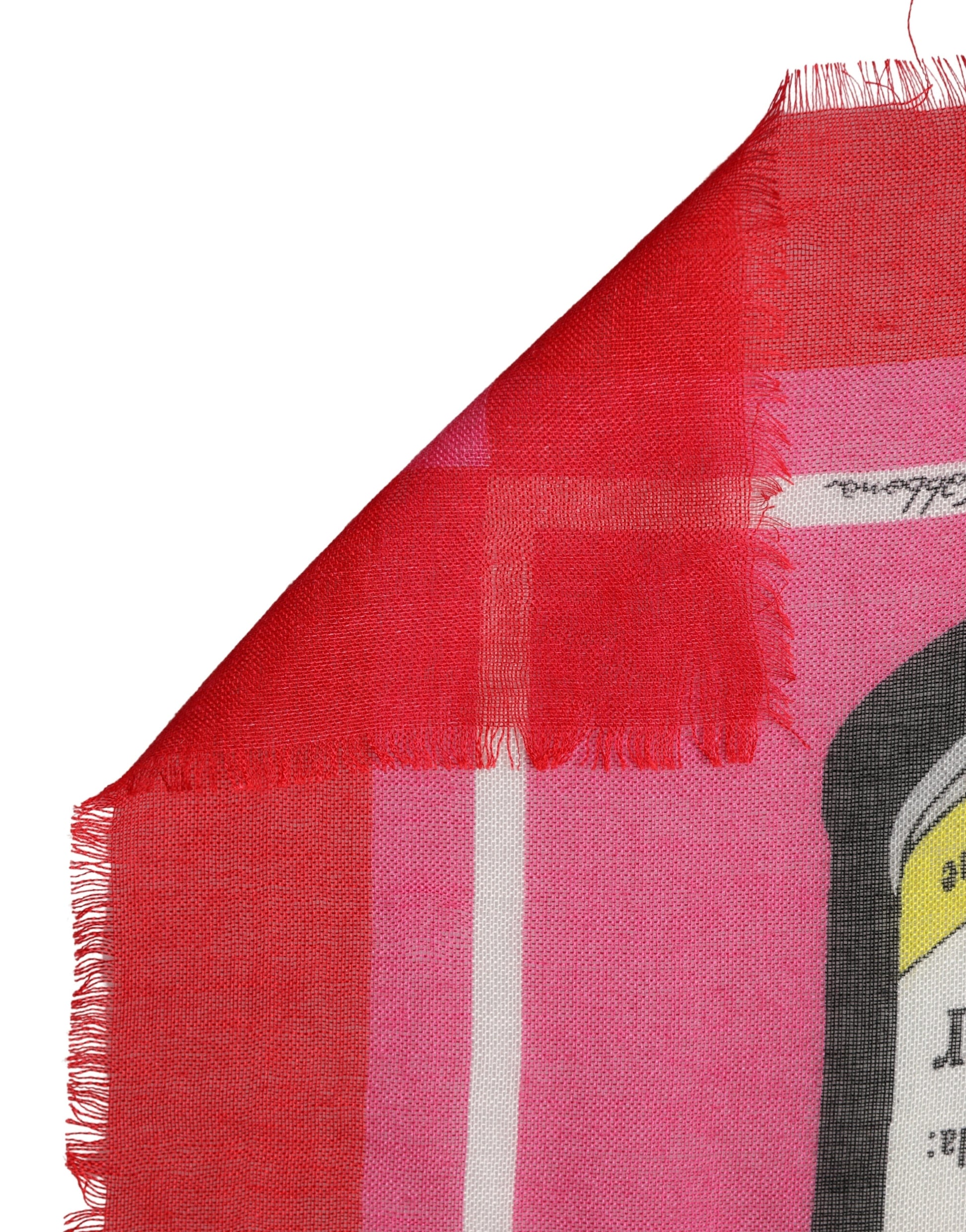 Dolce & Gabbana Pink Scarf for Women side view