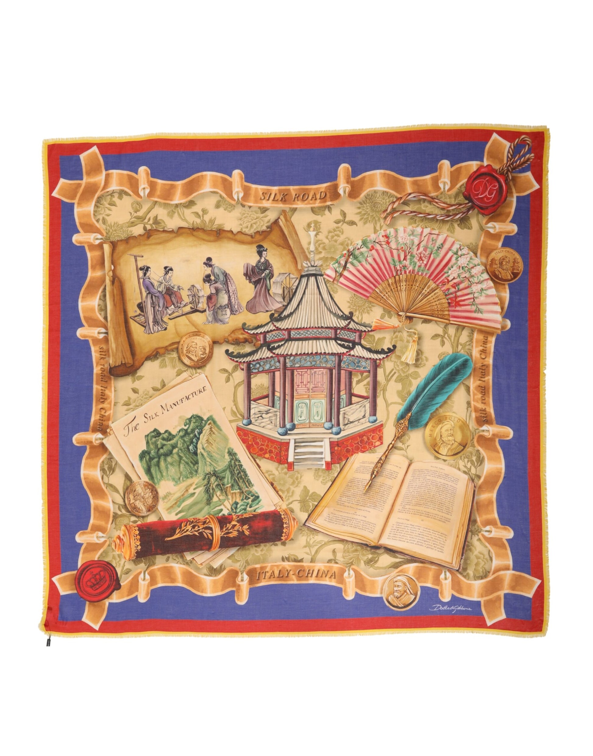 Dolce & Gabbana Multicolor Scarf for Women