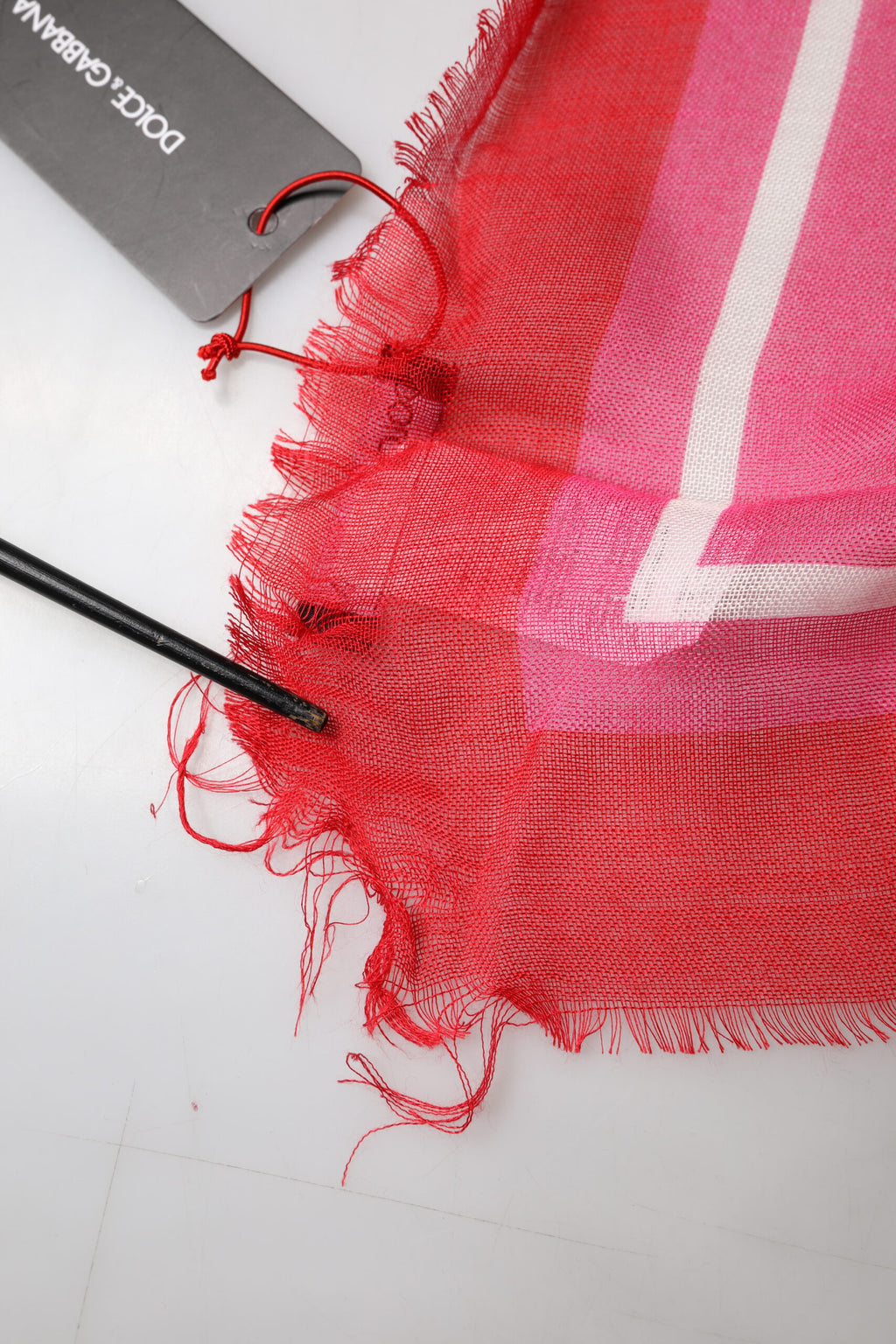 Dolce & Gabbana Pink Scarf for Women additional view