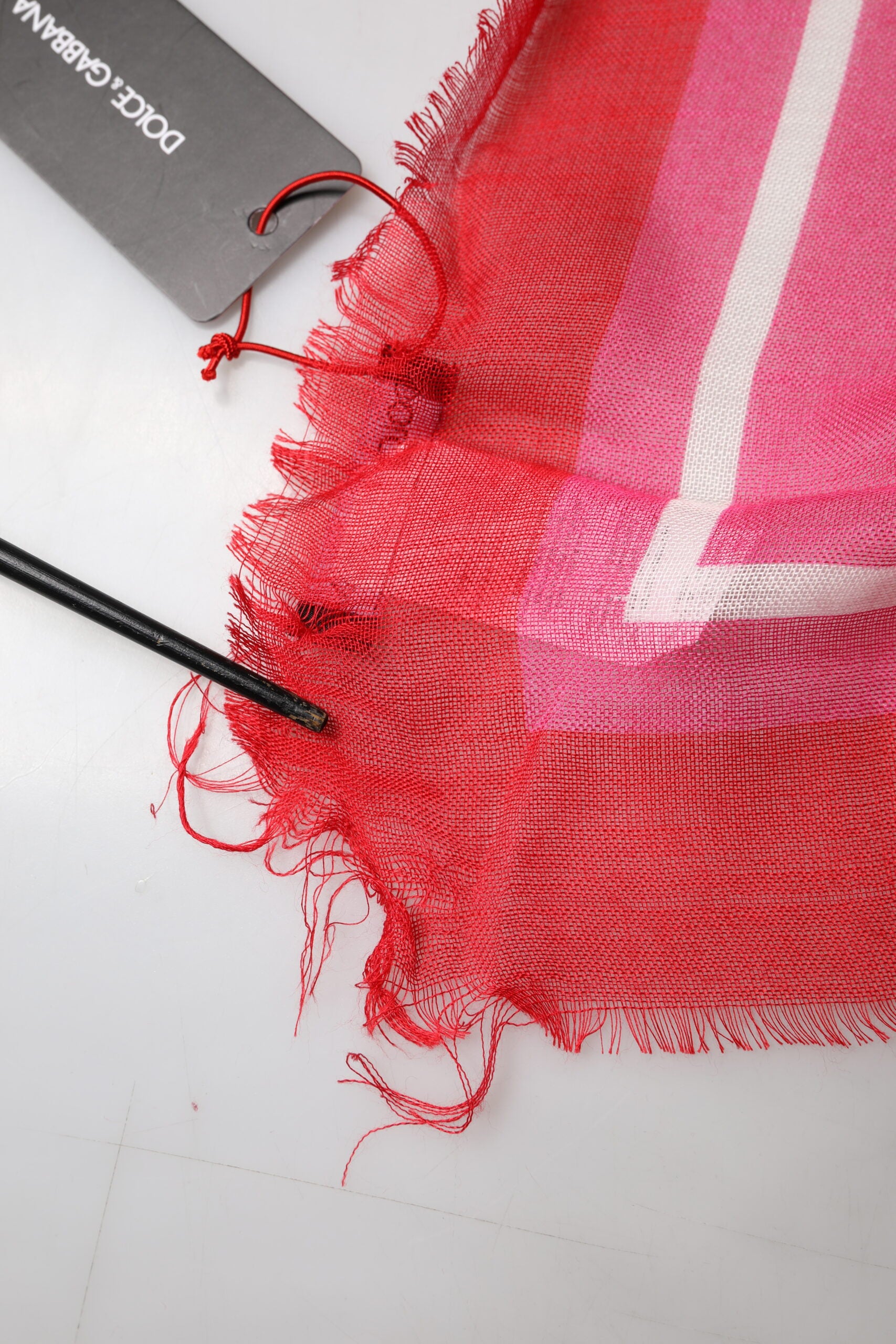 Dolce & Gabbana Pink Scarf for Women additional view
