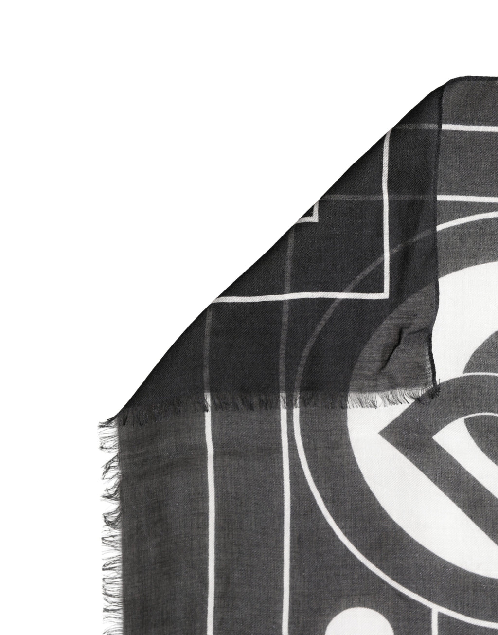 Dolce & Gabbana Black Scarf for Women side view