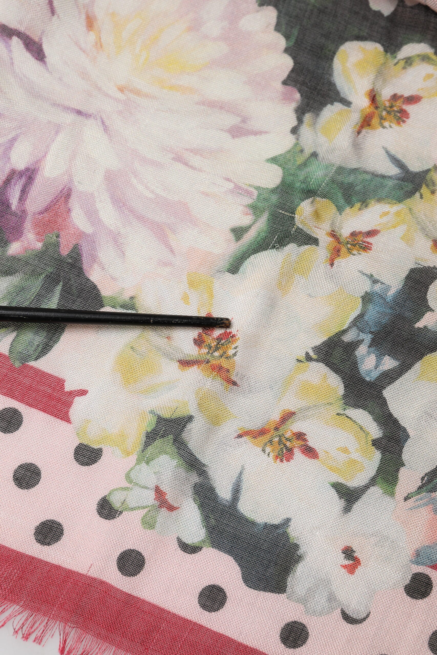 Dolce & Gabbana Multicolor Scarf for Women detail view