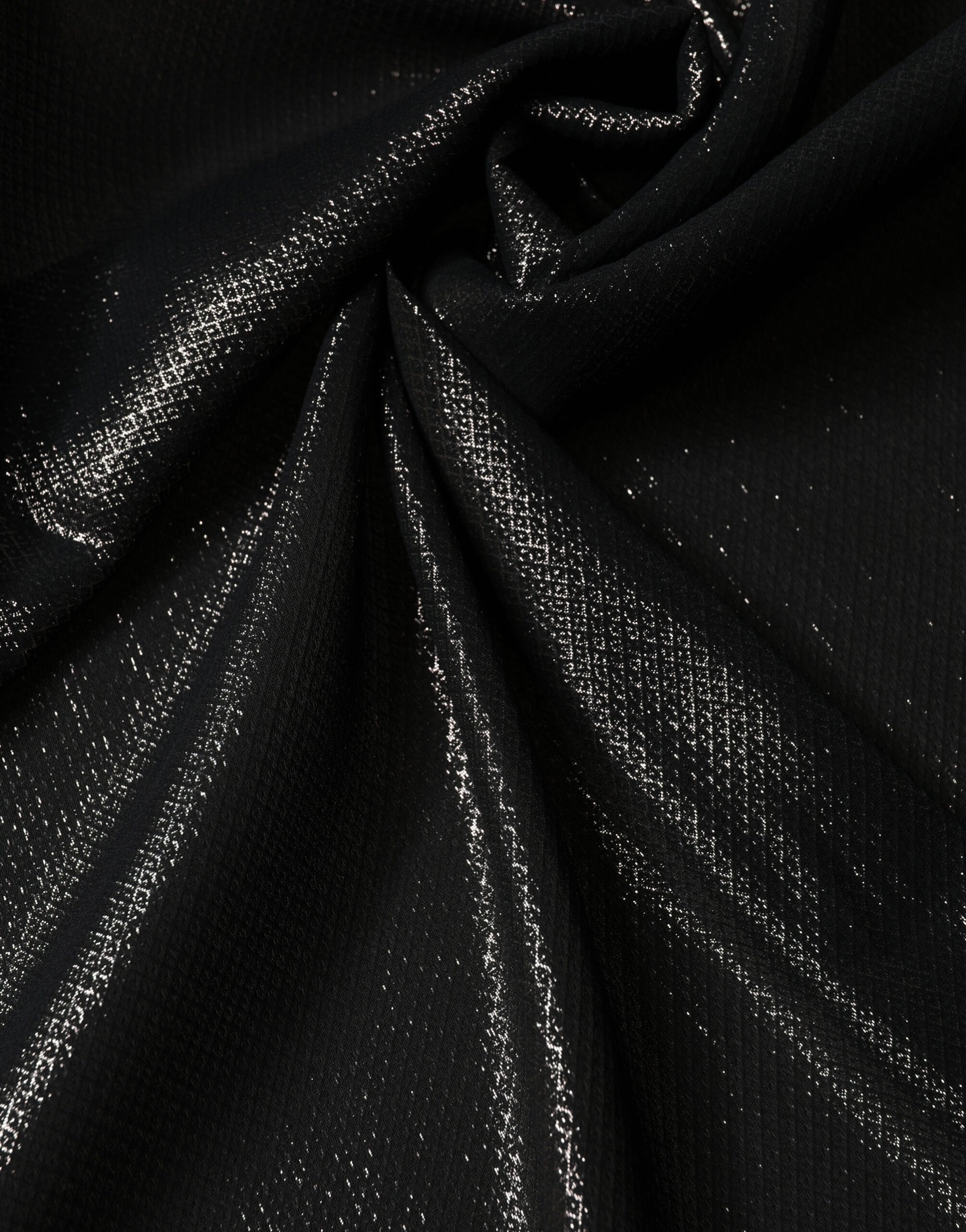 Dolce & Gabbana Black Silk Square Wrap Shawl Foulard 122cm x 120cm  Scarf