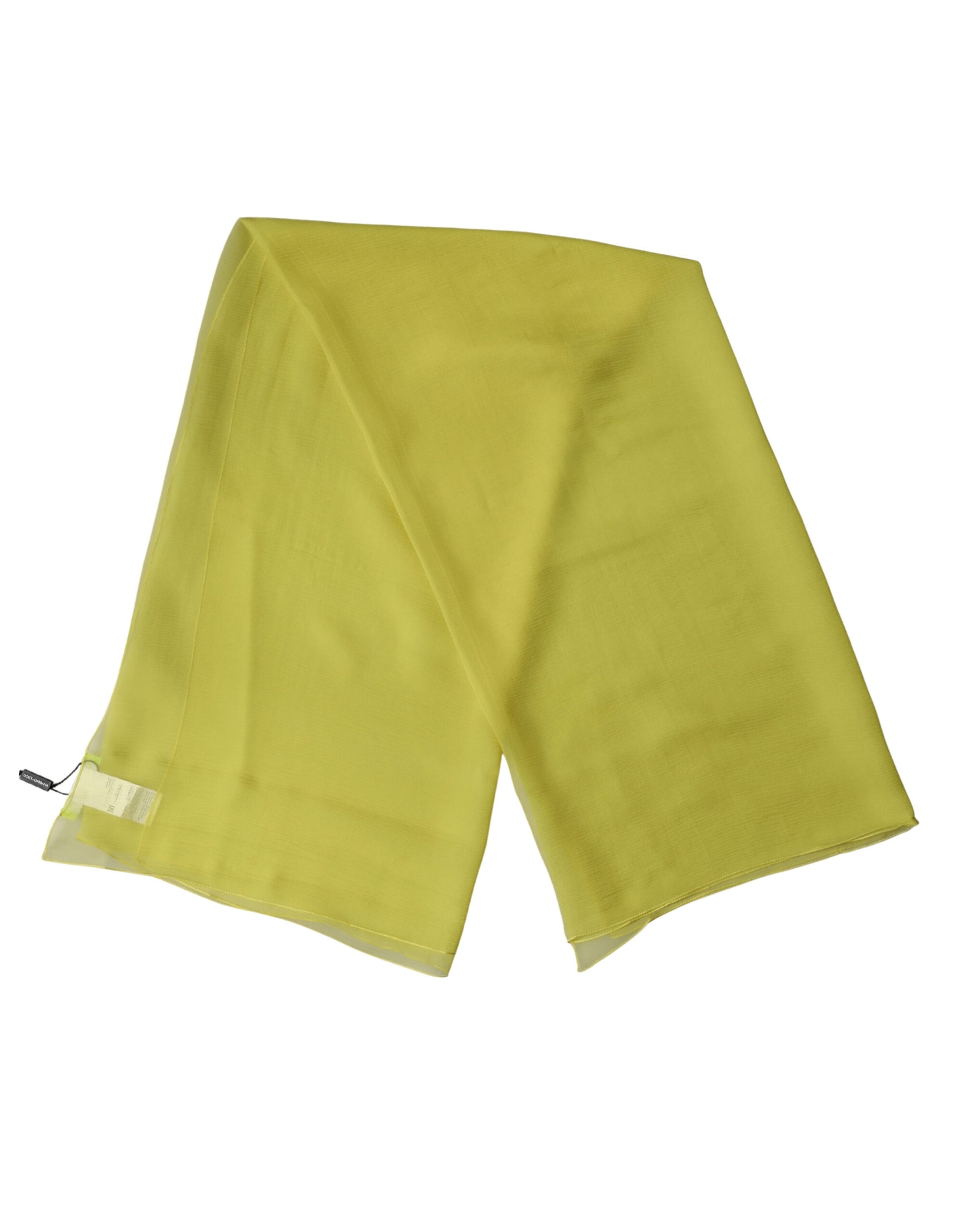 Dolce & Gabbana Yellow Scarf for Women alternate view