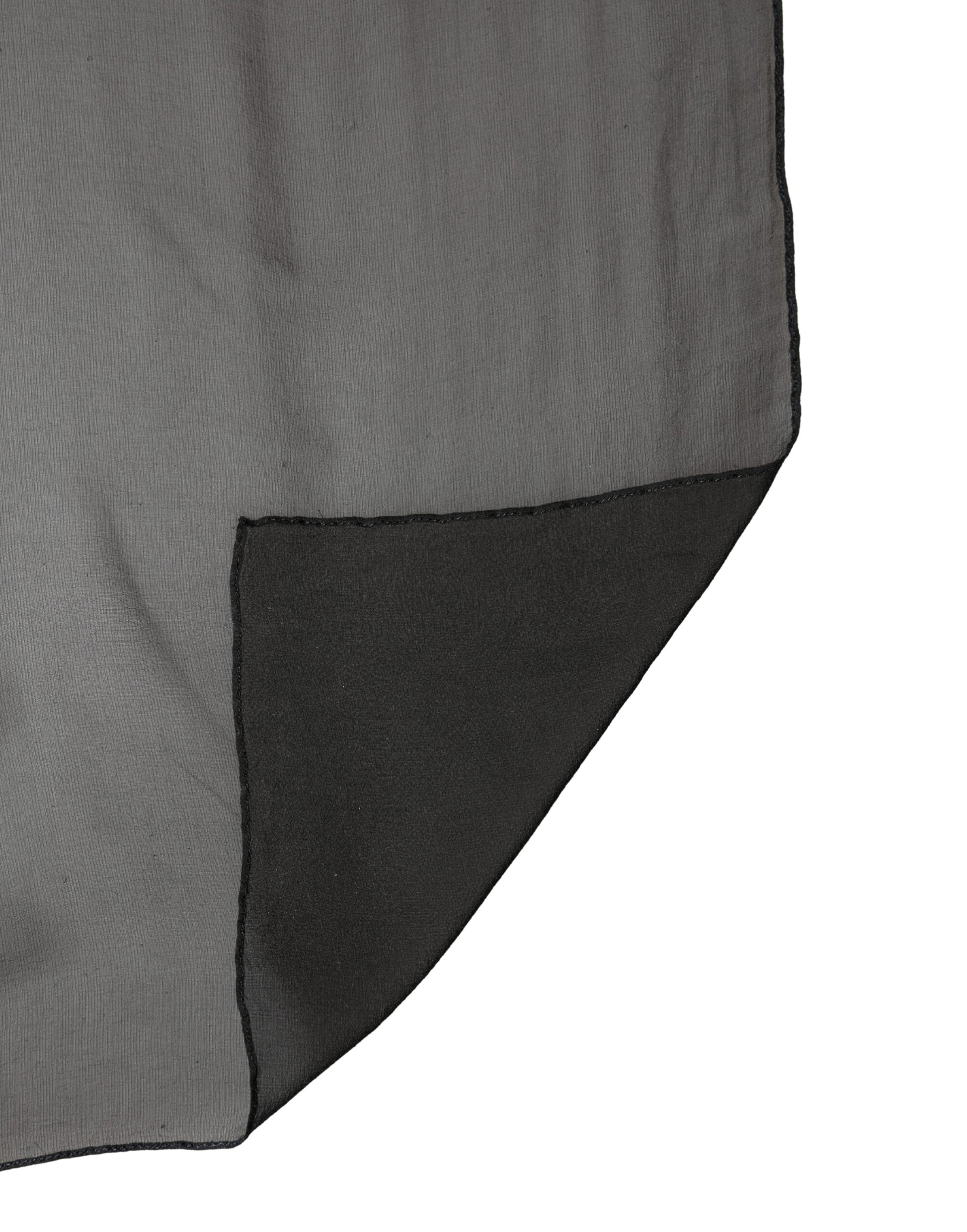 Dolce & Gabbana Black Scarf for Women detail view