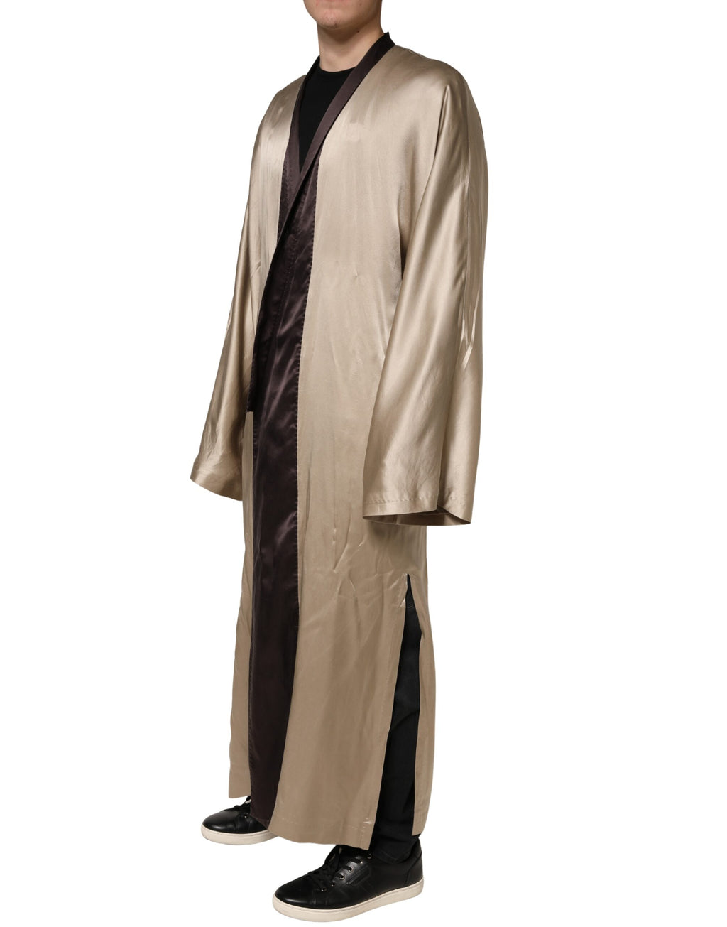 Dolce & Gabbana Beige Coat for Men detail view