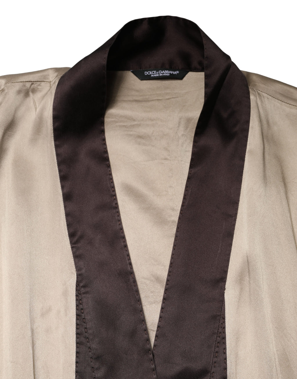 Dolce & Gabbana Beige Coat for Men additional view