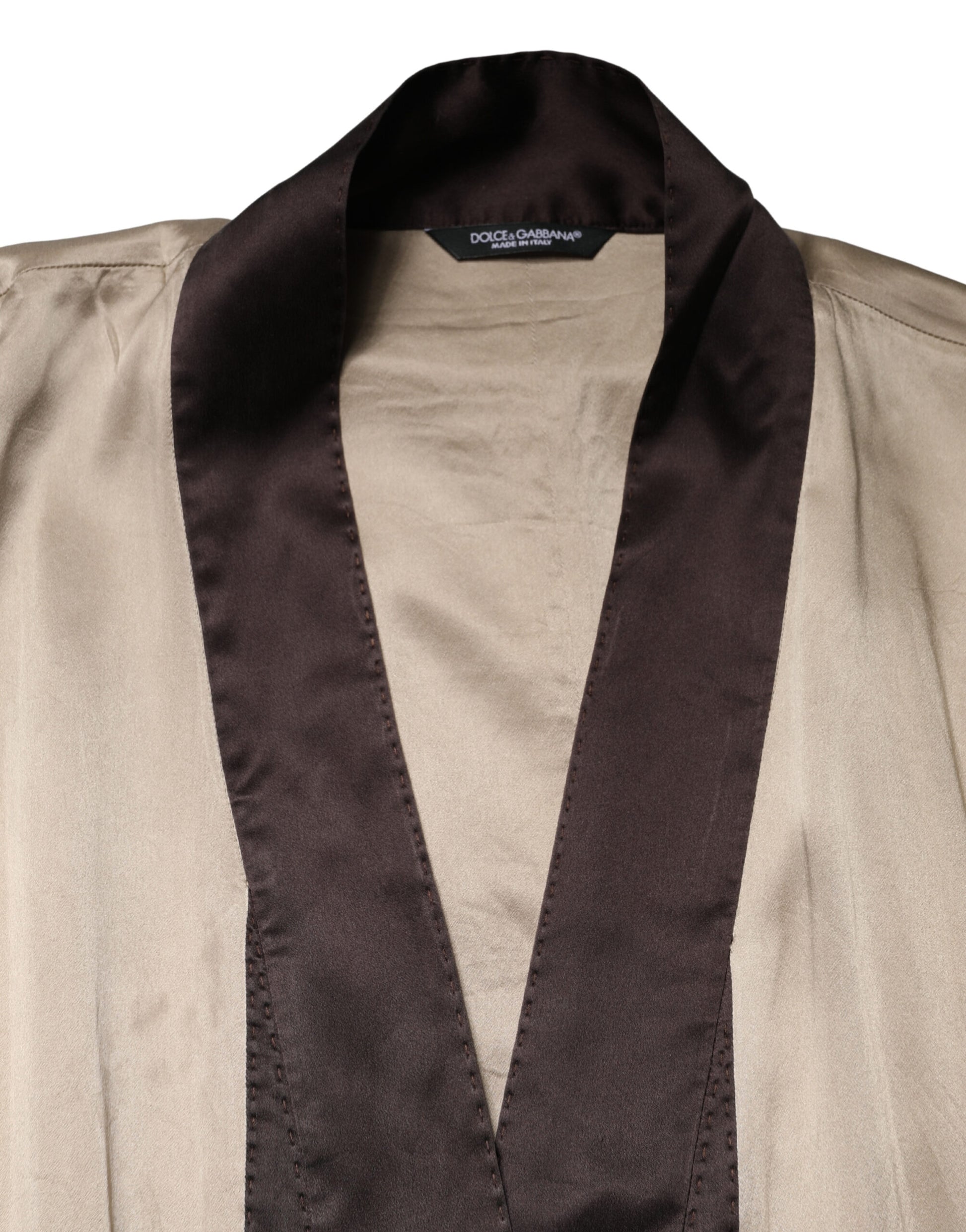 Dolce & Gabbana Beige Coat for Men additional view