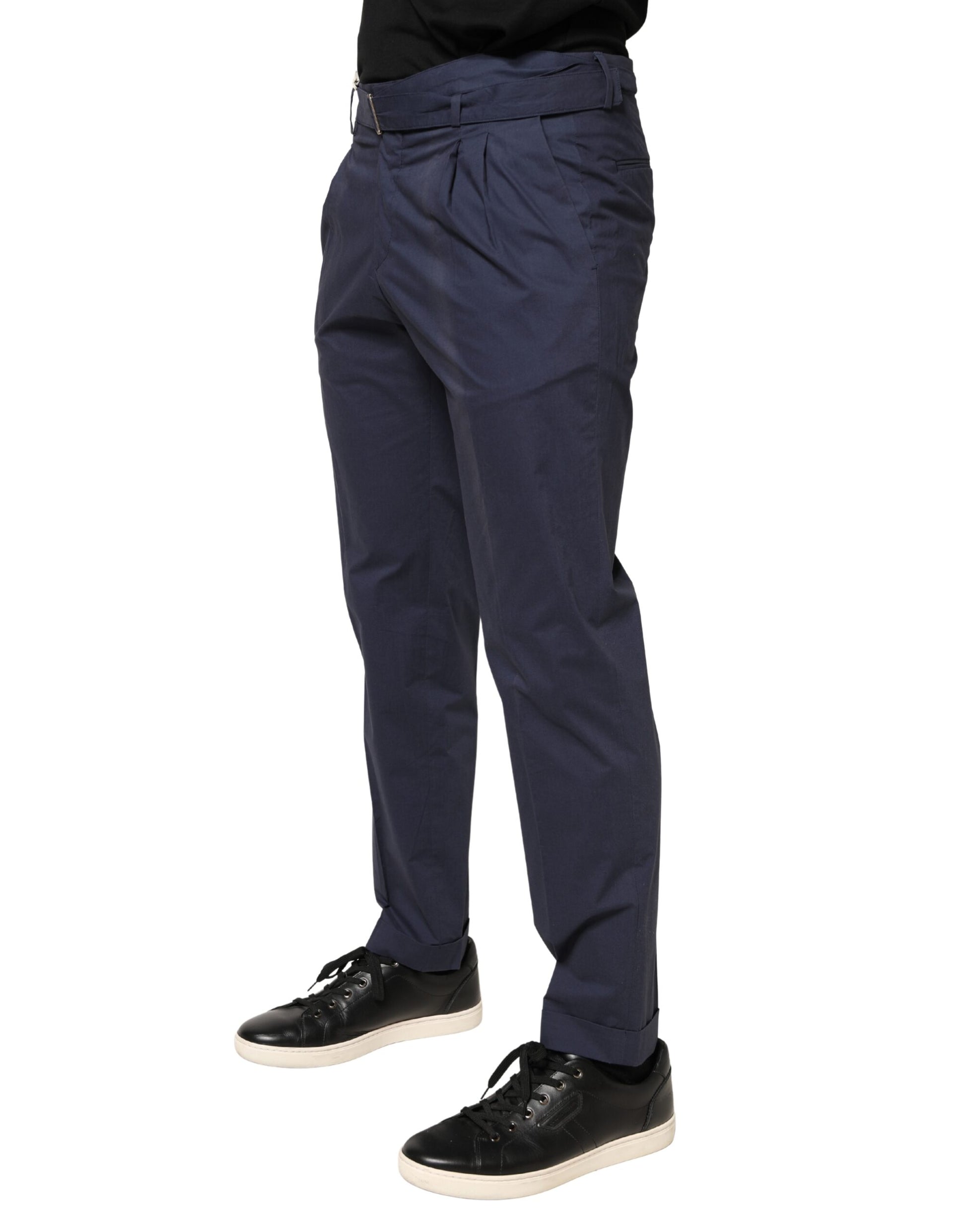 Briglia 1949 Blue Dress Pants for Men detail view