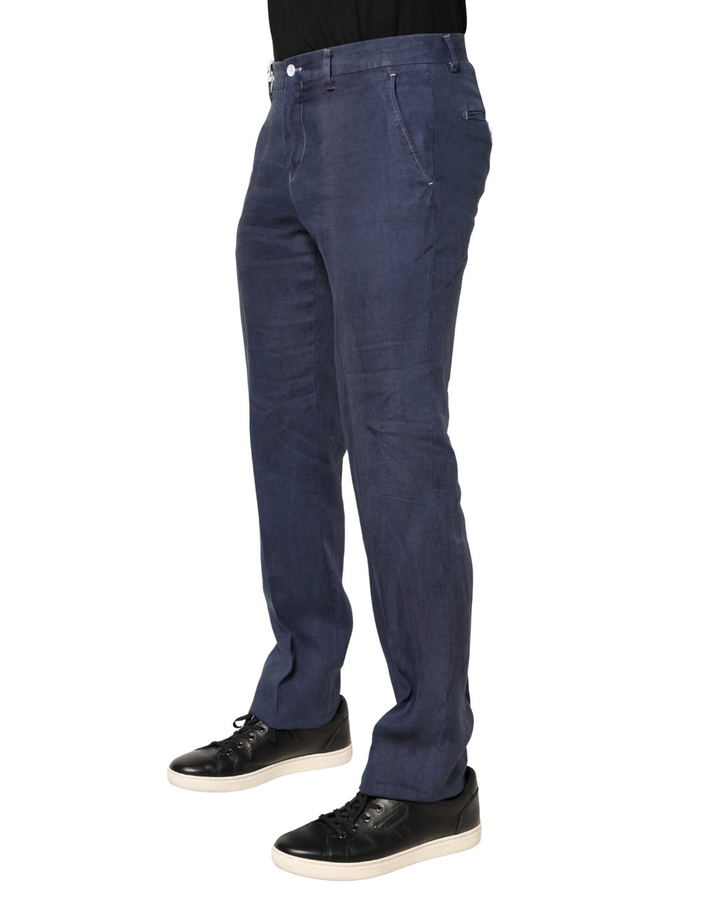 Domenico Tagliente Blue Casual Pants for Men detail view