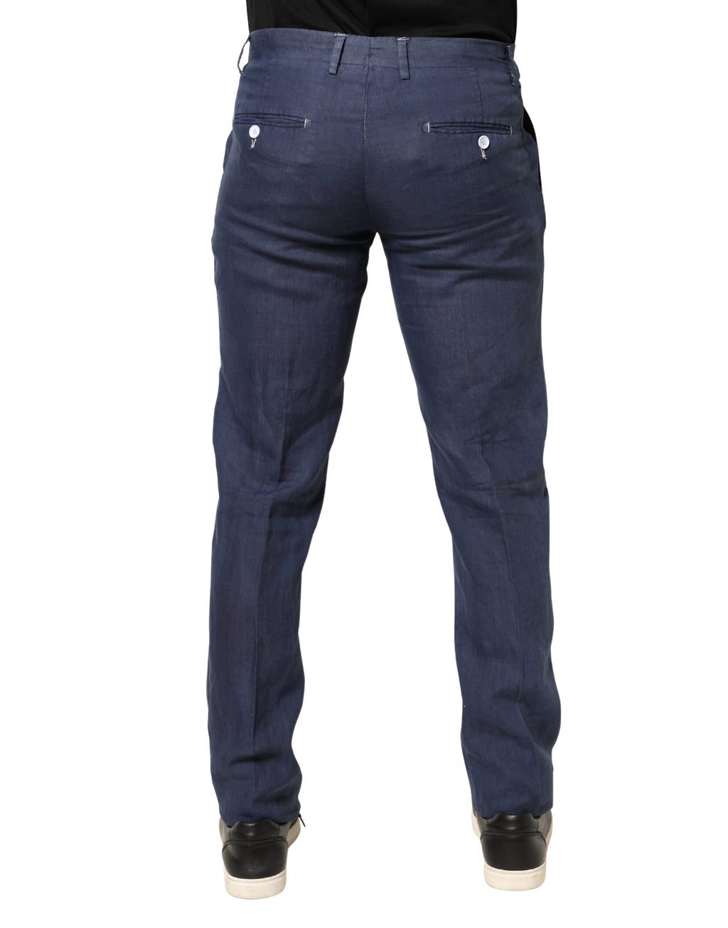 Domenico Tagliente Blue Casual Pants for Men side view