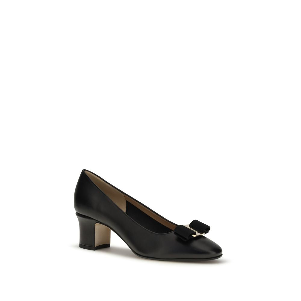 Ferragamo Black Pumps alternate view