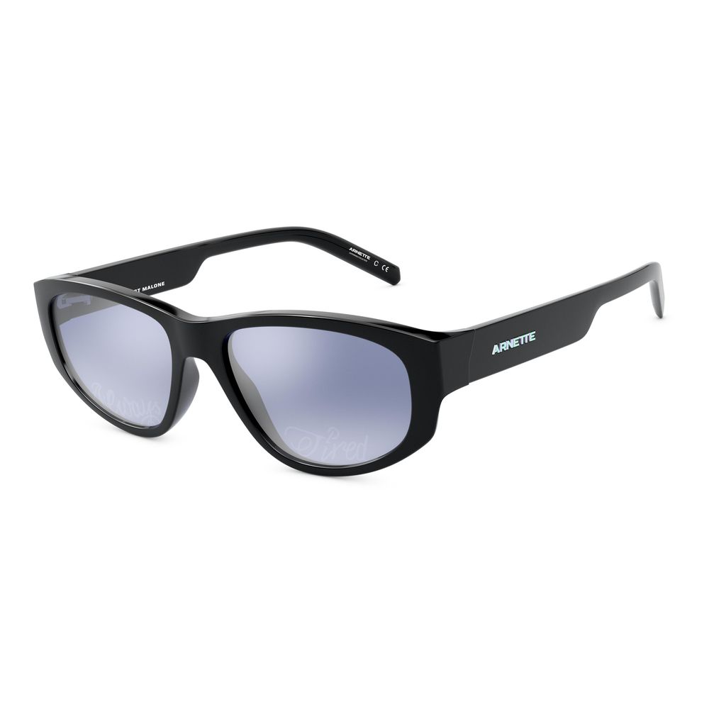 Lunettes de soleil en résine noire Arnette