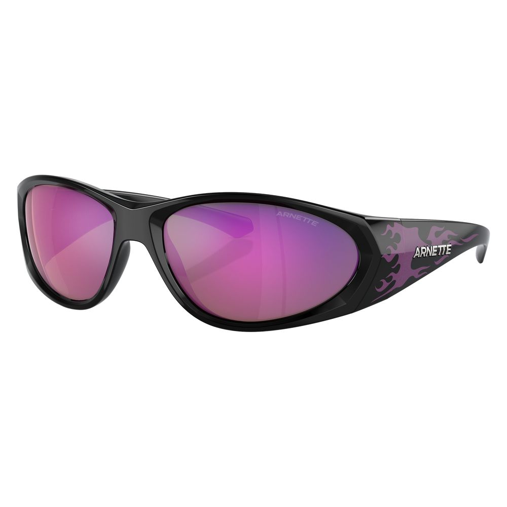 Lunettes de soleil en résine noire Arnette