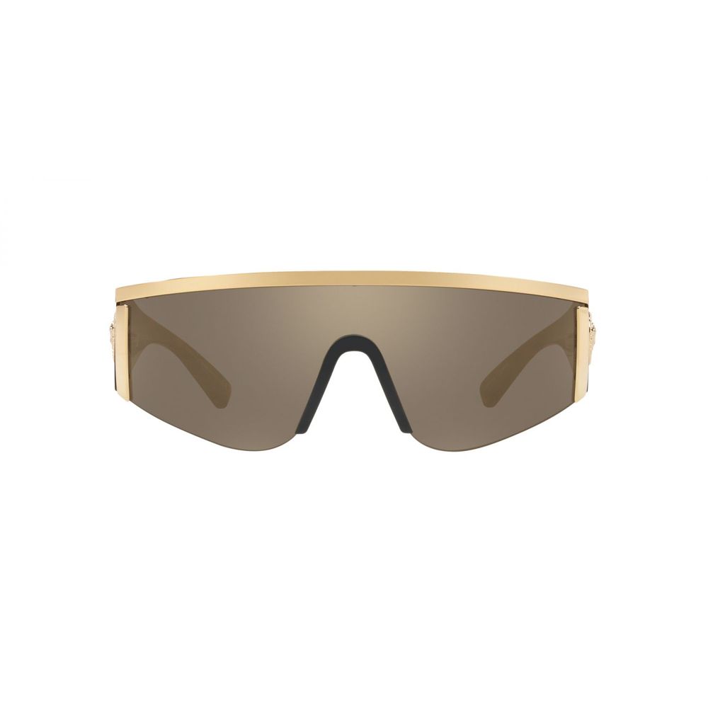 Lunettes de soleil Versace en acétate doré