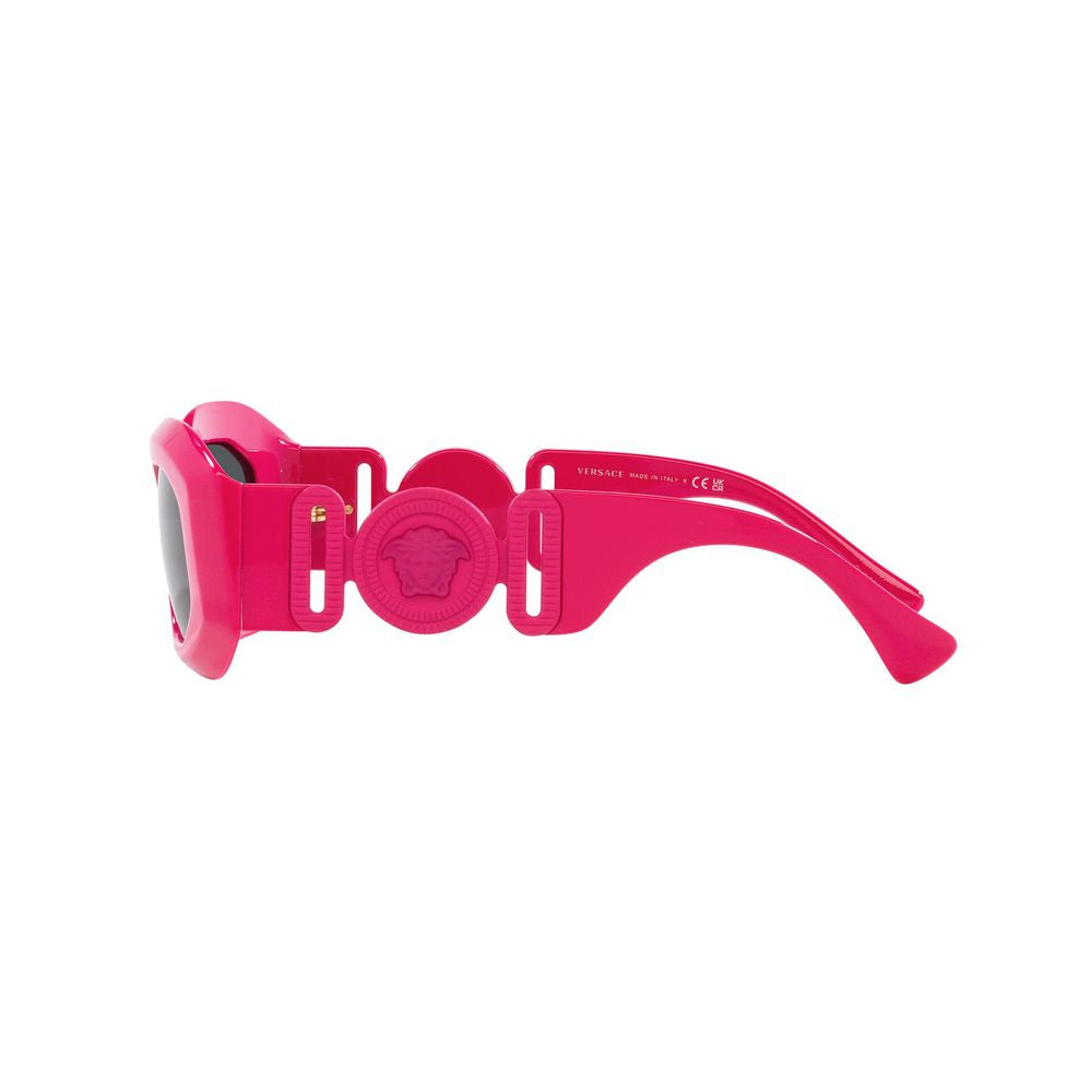 Lunettes de soleil Versace en acétate noir