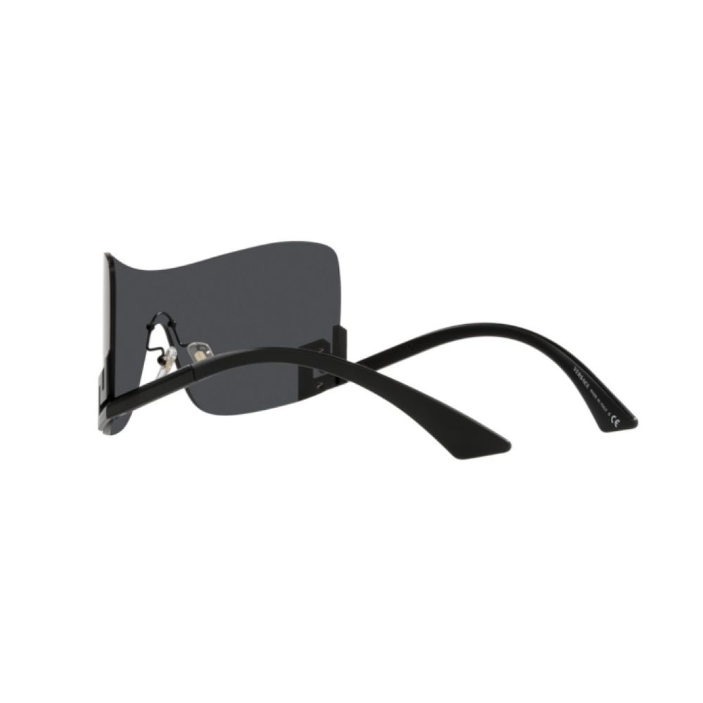 Lunettes de soleil Versace en acétate noir