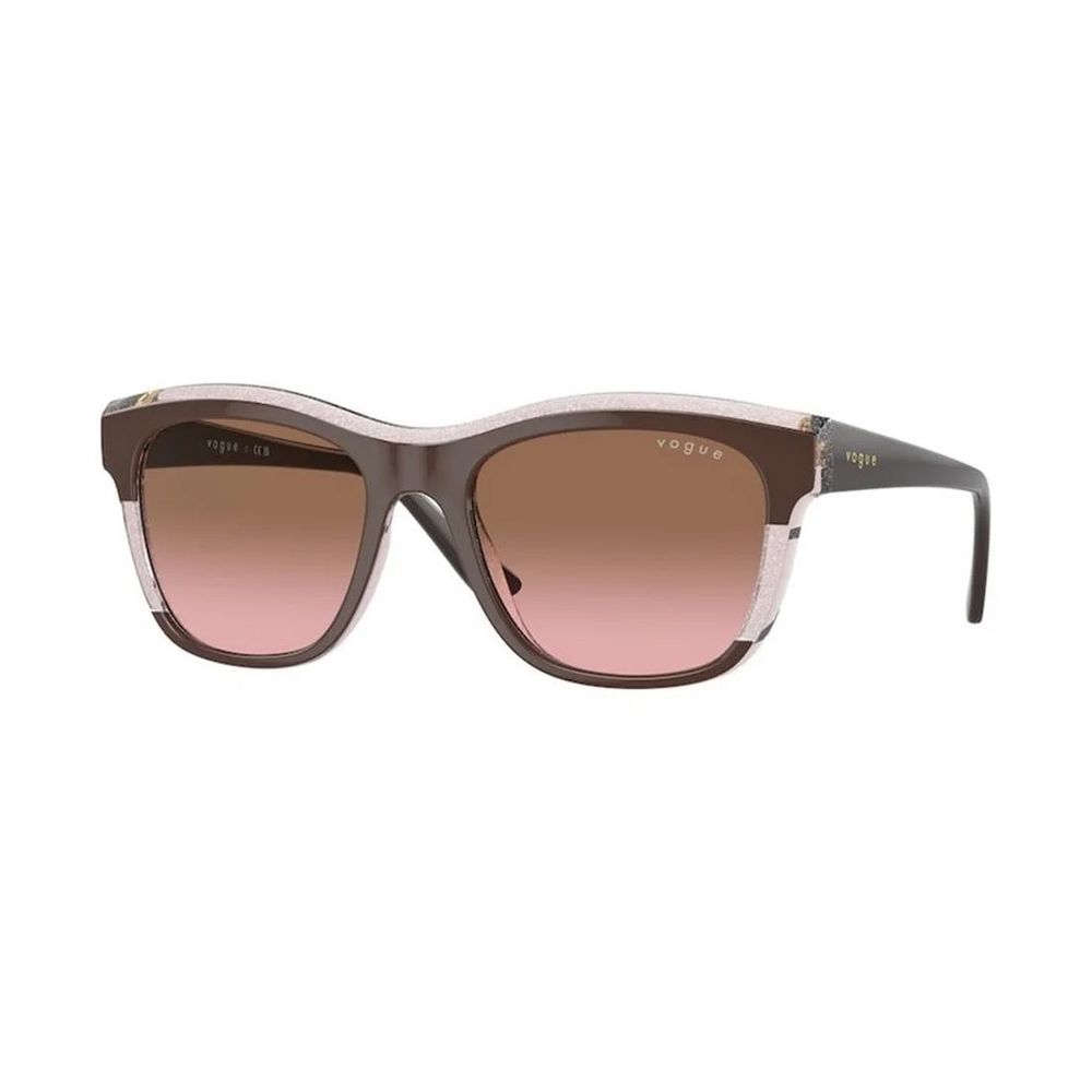 VOGUE Brown Resin Sunglasses