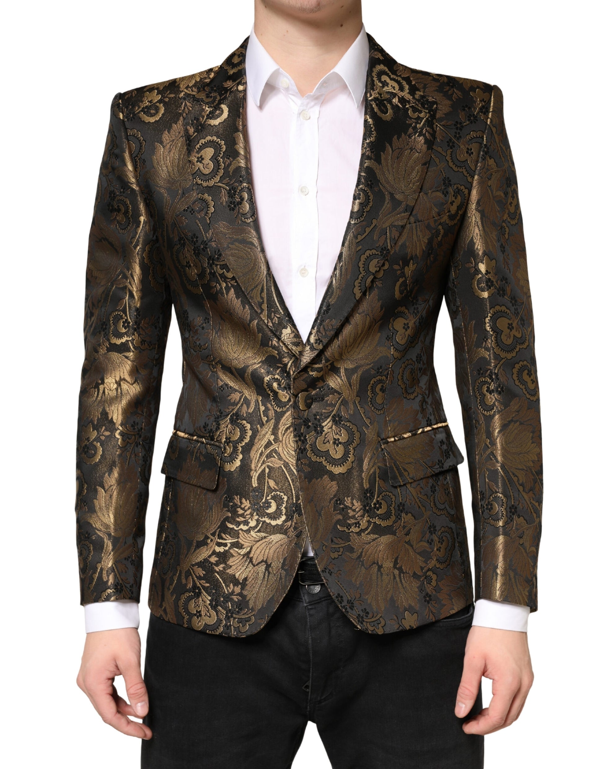 Dolce & Gabbana Gold Blazer for Men