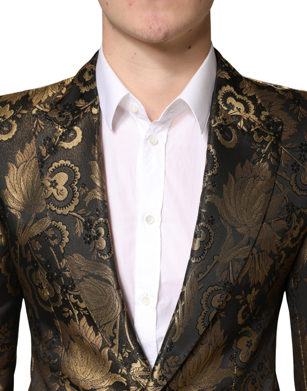 Dolce & Gabbana Gold Blazer for Men additional view